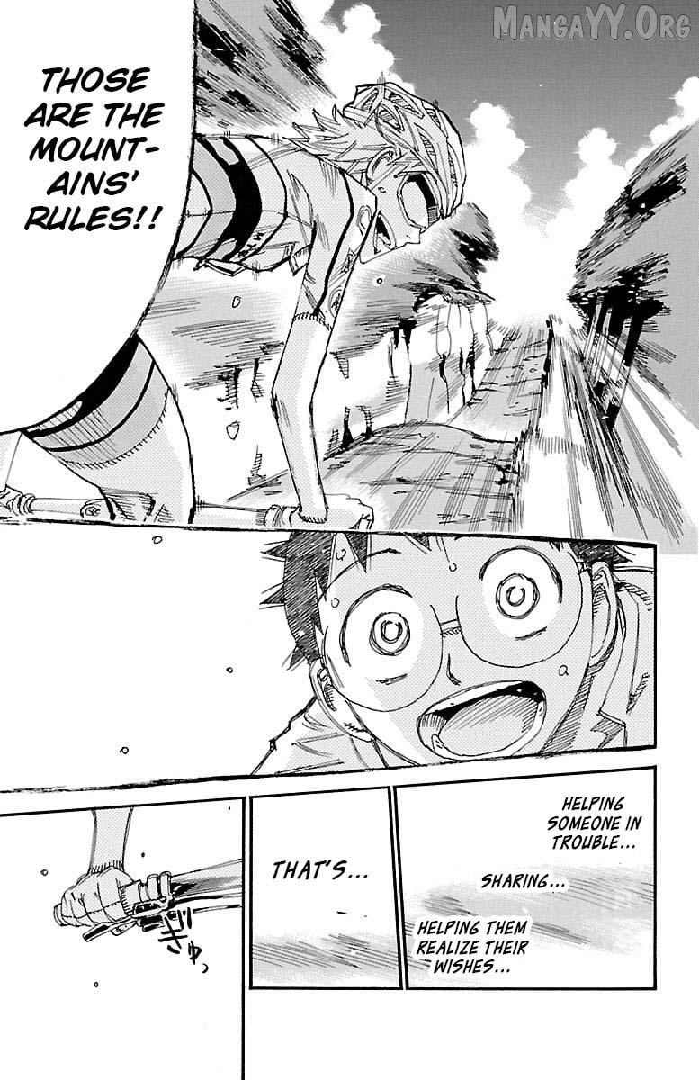 Yowamushi Pedal Chapter 554 - page 8
