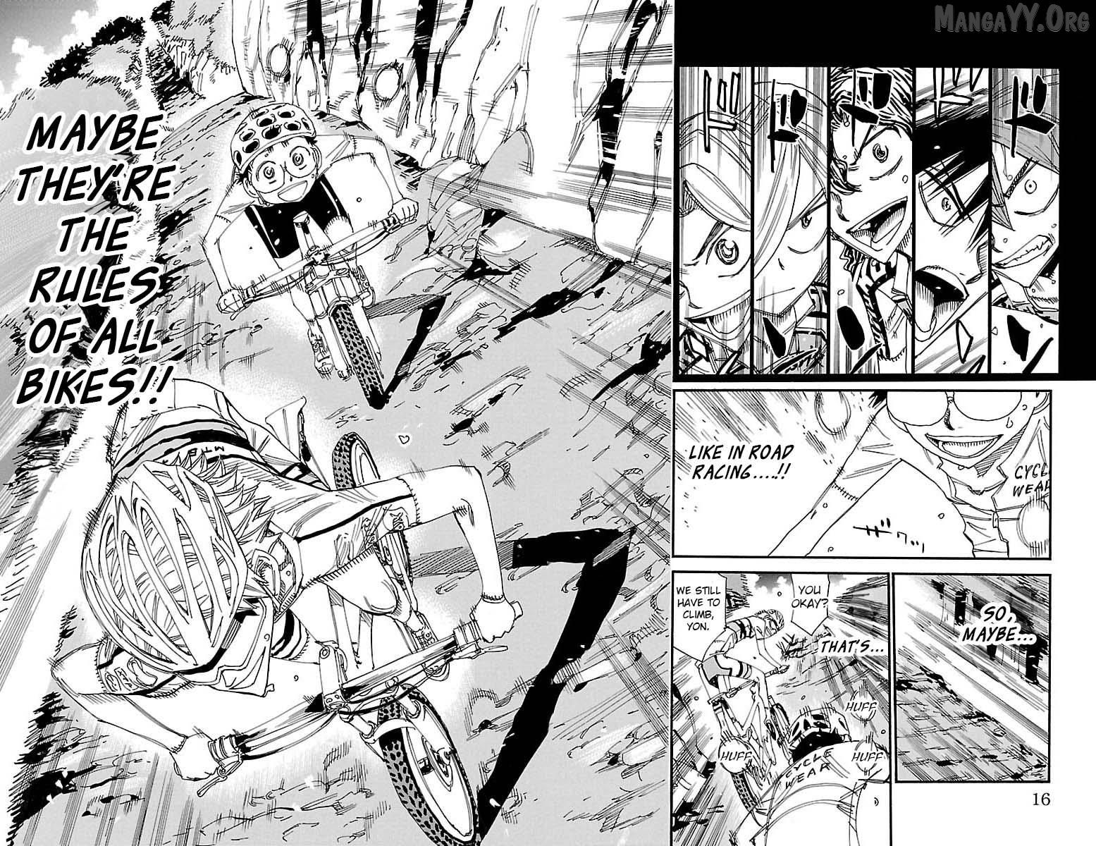 Yowamushi Pedal Chapter 554 - page 9