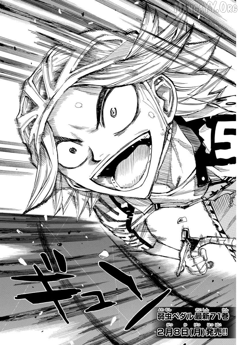 Yowamushi Pedal Chapter 624 - page 5