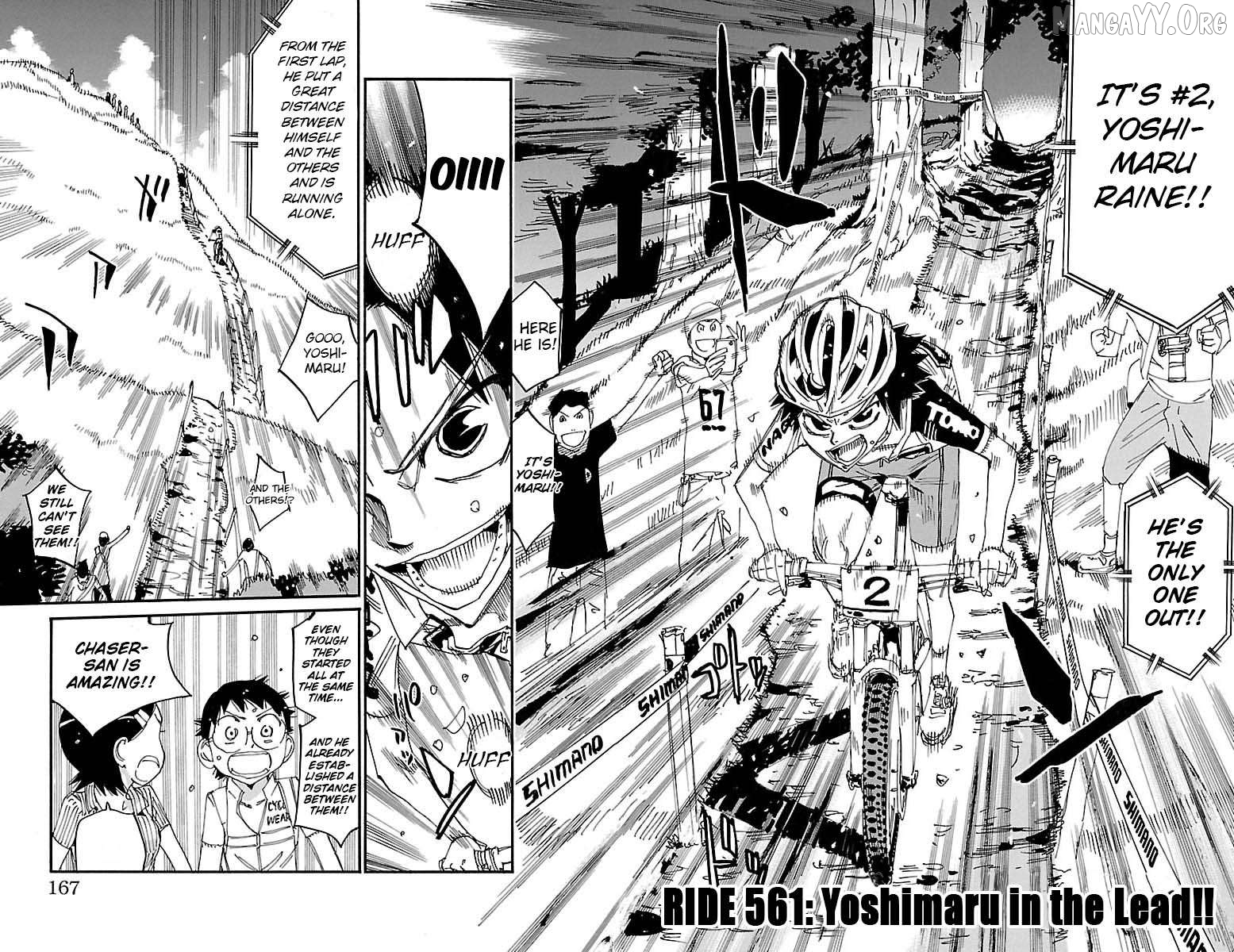 Yowamushi Pedal Chapter 561 - page 2
