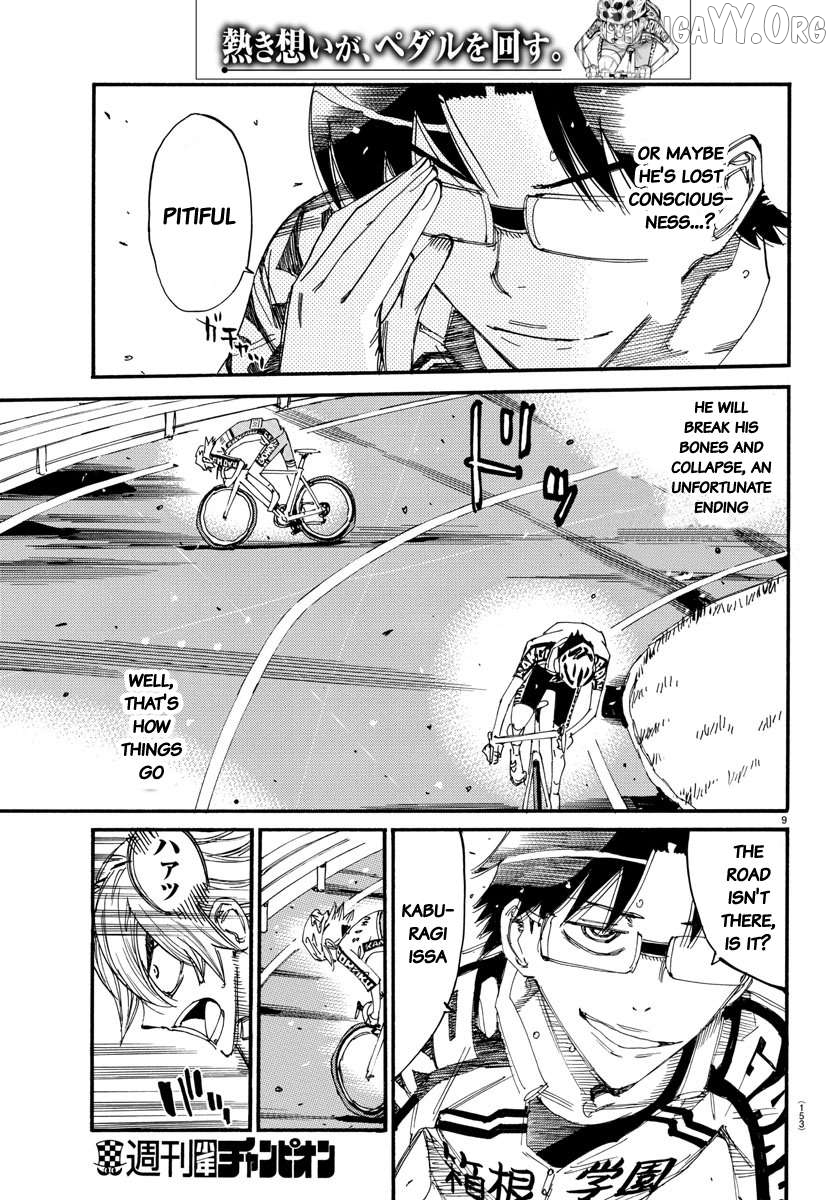 Yowamushi Pedal Chapter 623 - page 9