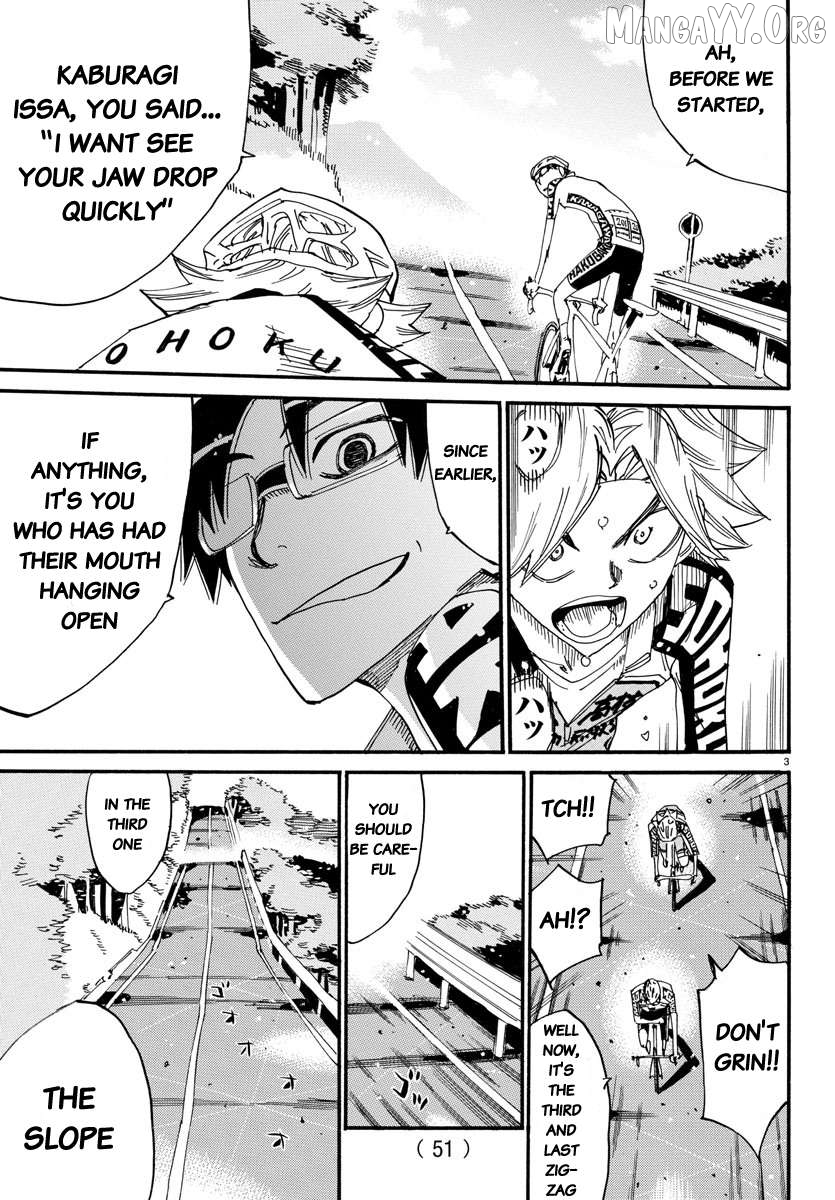 Yowamushi Pedal Chapter 621 - page 3