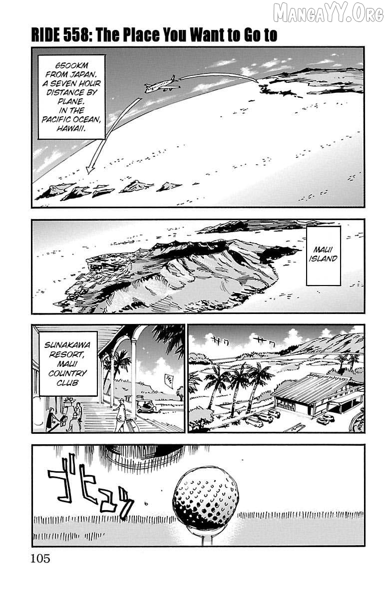 Yowamushi Pedal Chapter 558 - page 1