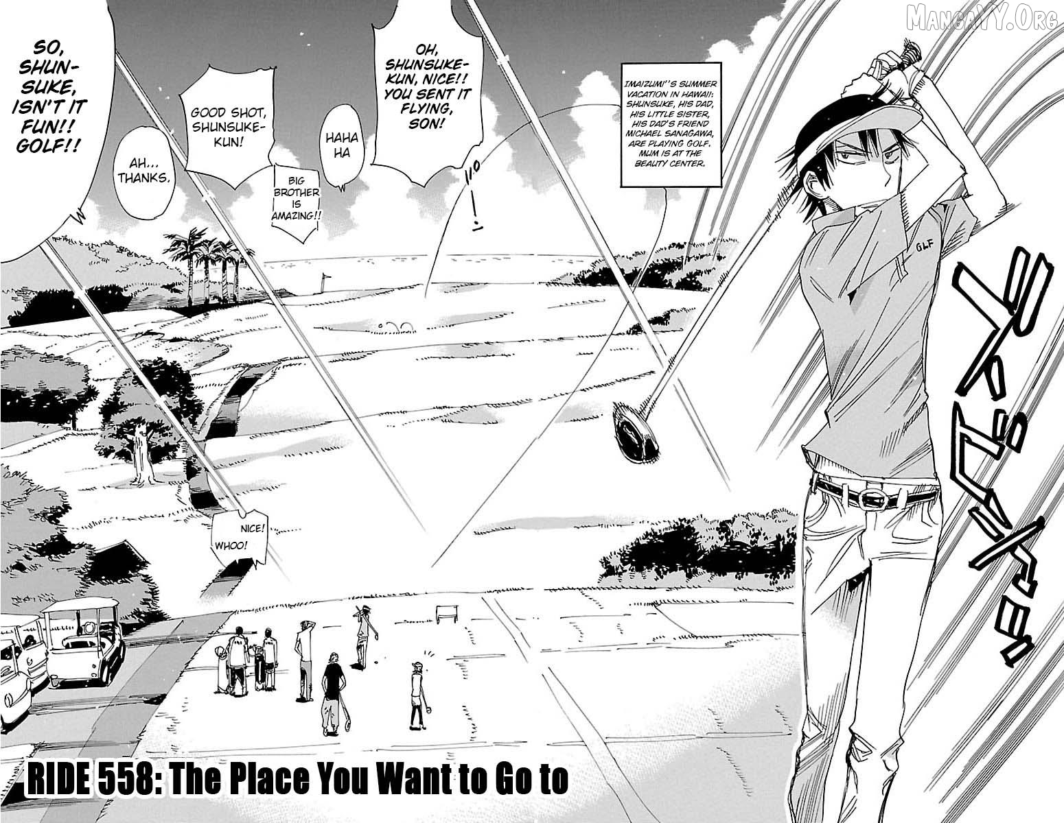 Yowamushi Pedal Chapter 558 - page 2