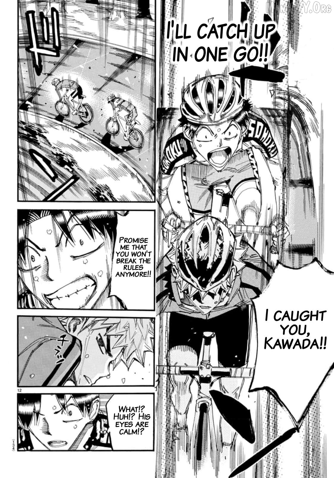 Yowamushi Pedal Chapter 642 - page 10