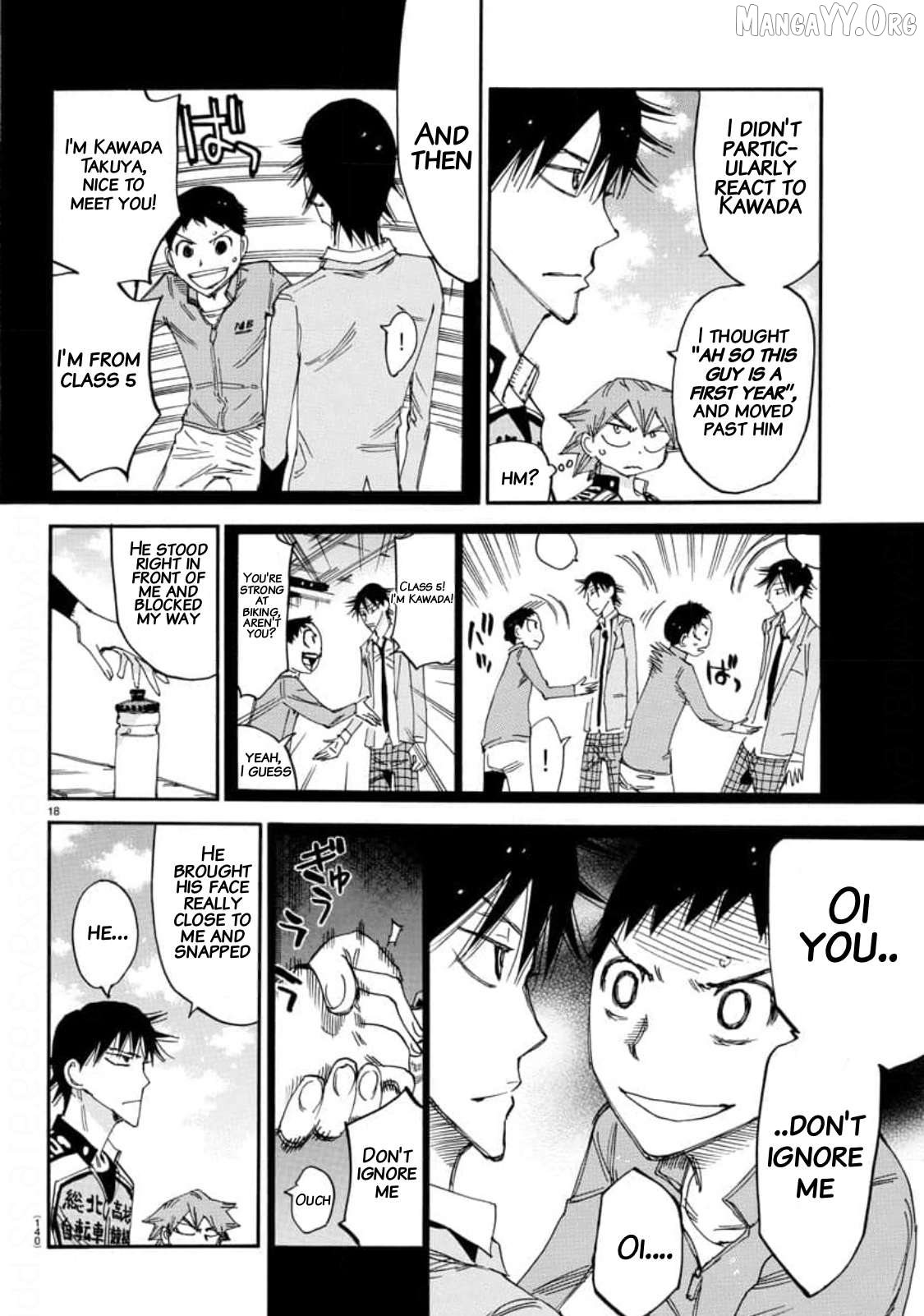 Yowamushi Pedal Chapter 642 - page 16