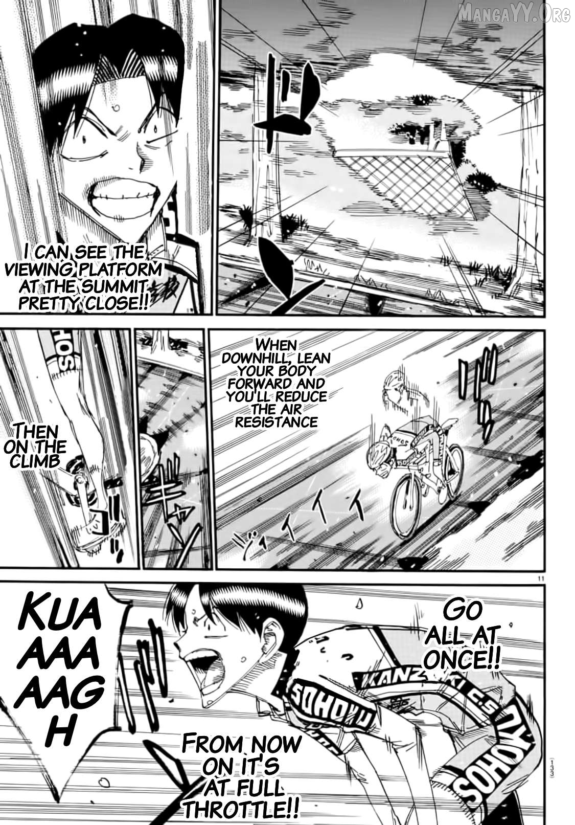Yowamushi Pedal Chapter 642 - page 9