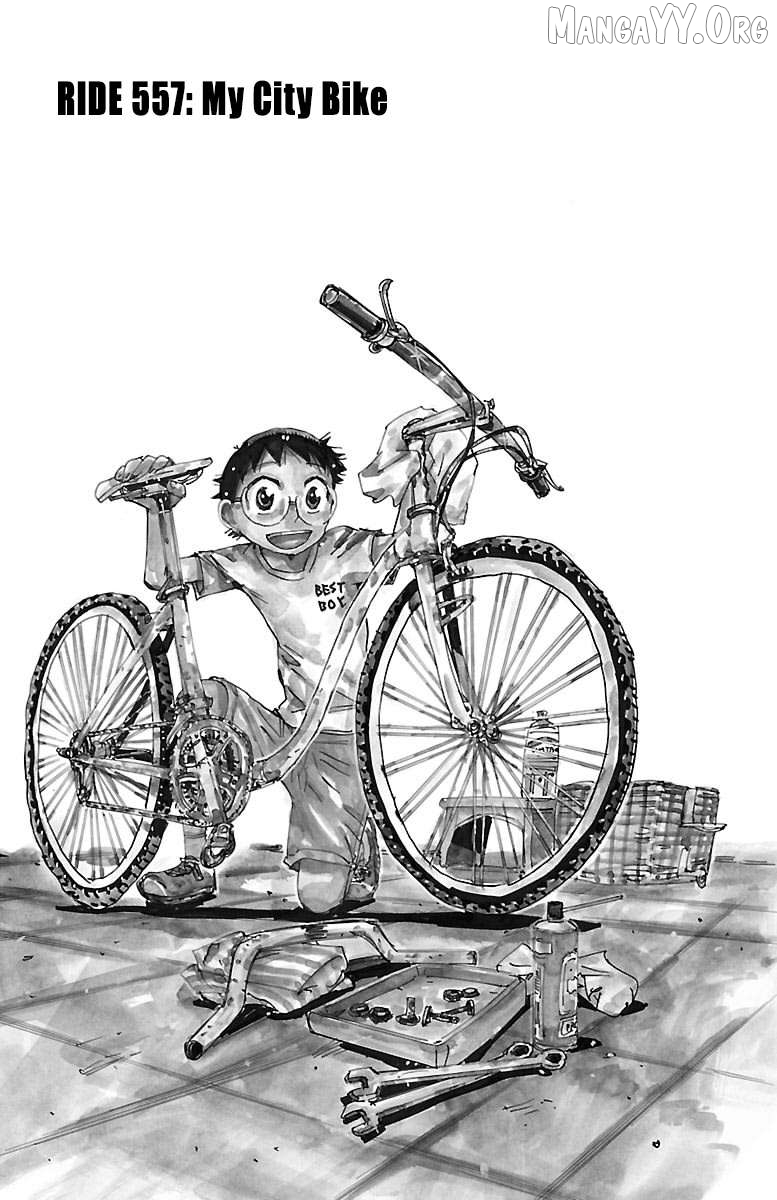 Yowamushi Pedal Chapter 557 - page 1