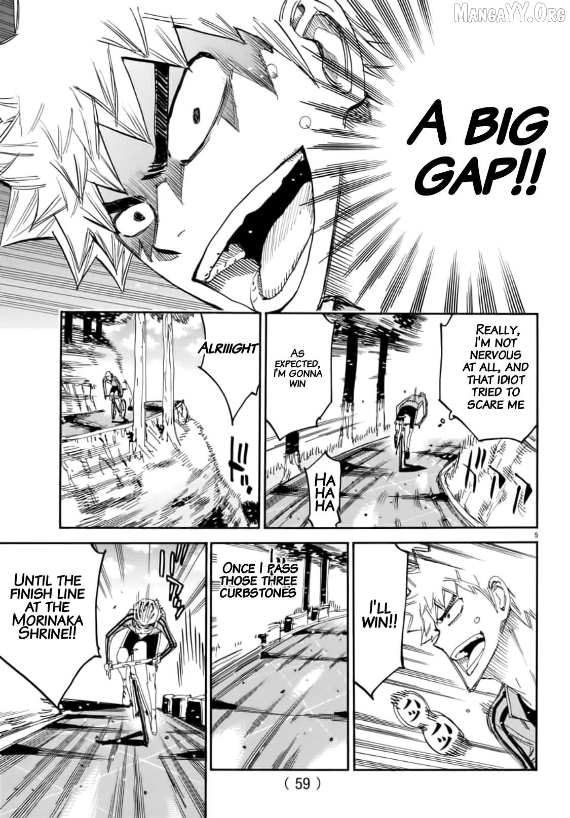 Yowamushi Pedal Chapter 649 - page 4