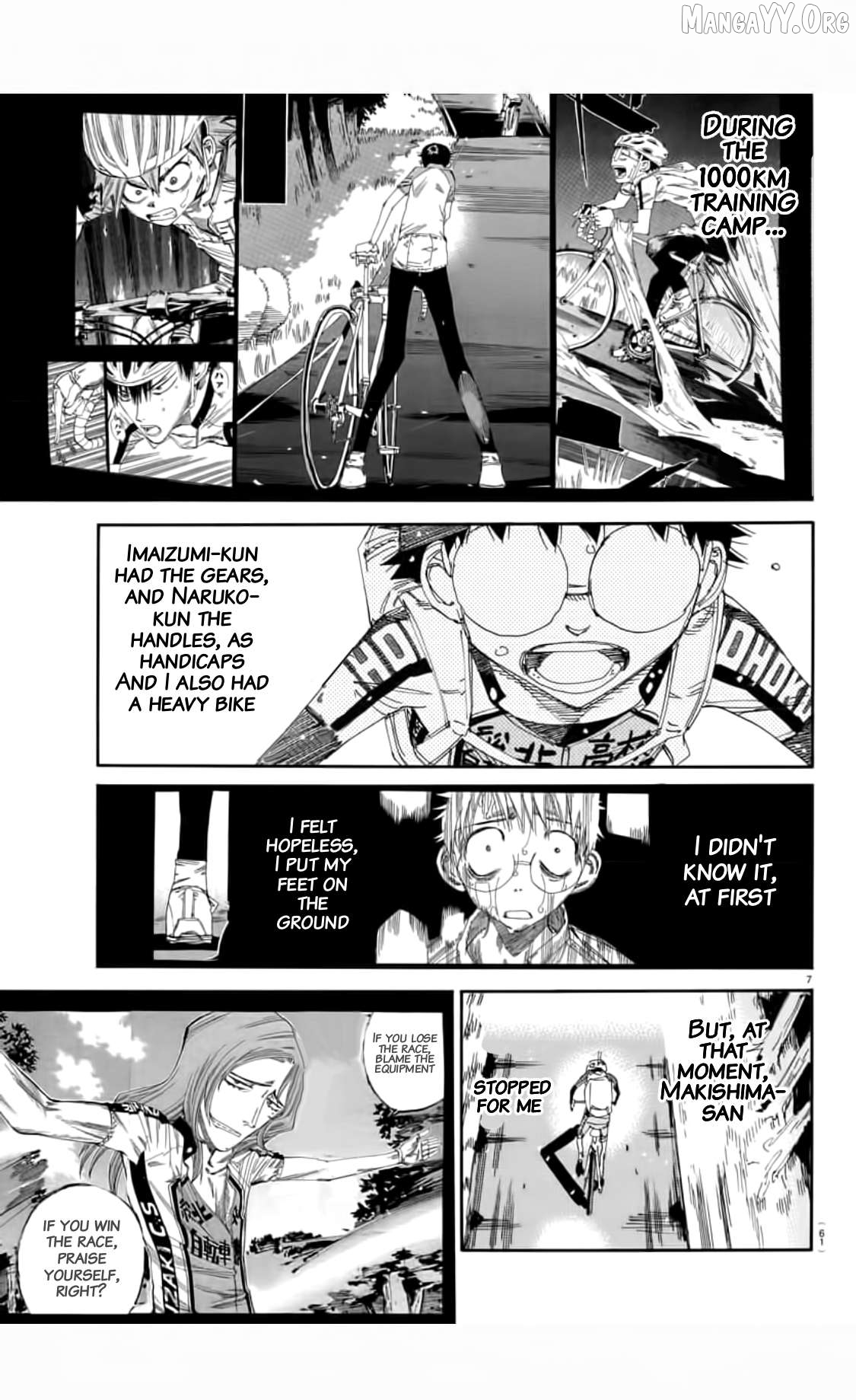 Yowamushi Pedal Chapter 649 - page 6