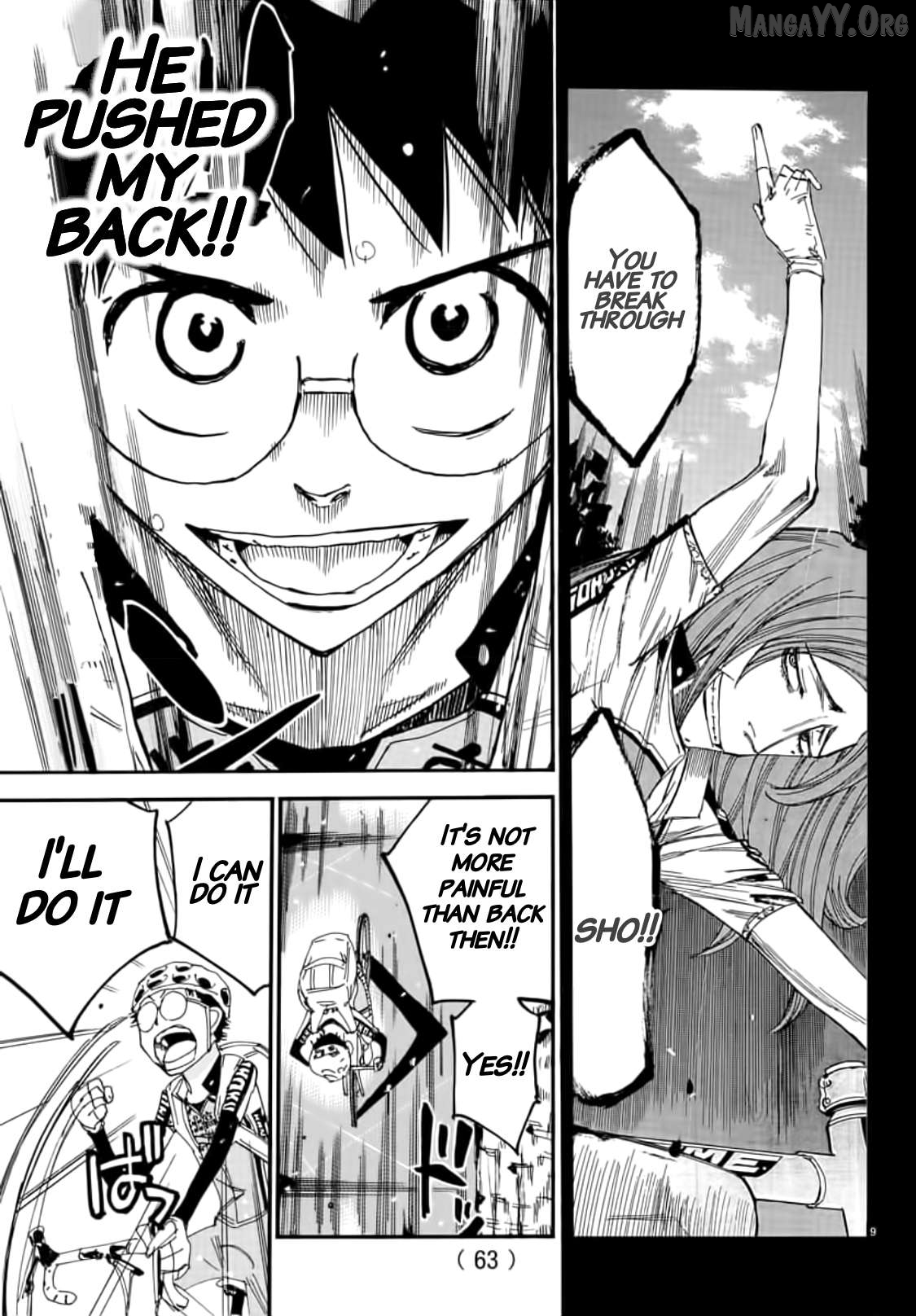 Yowamushi Pedal Chapter 649 - page 8