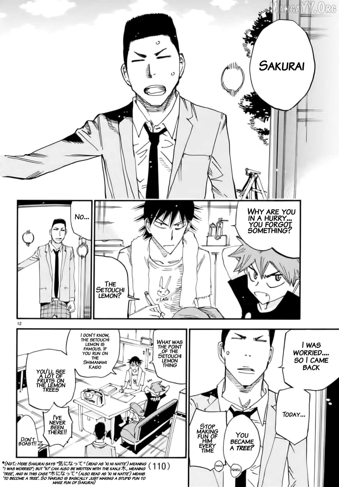 Yowamushi Pedal Chapter 648 - page 11
