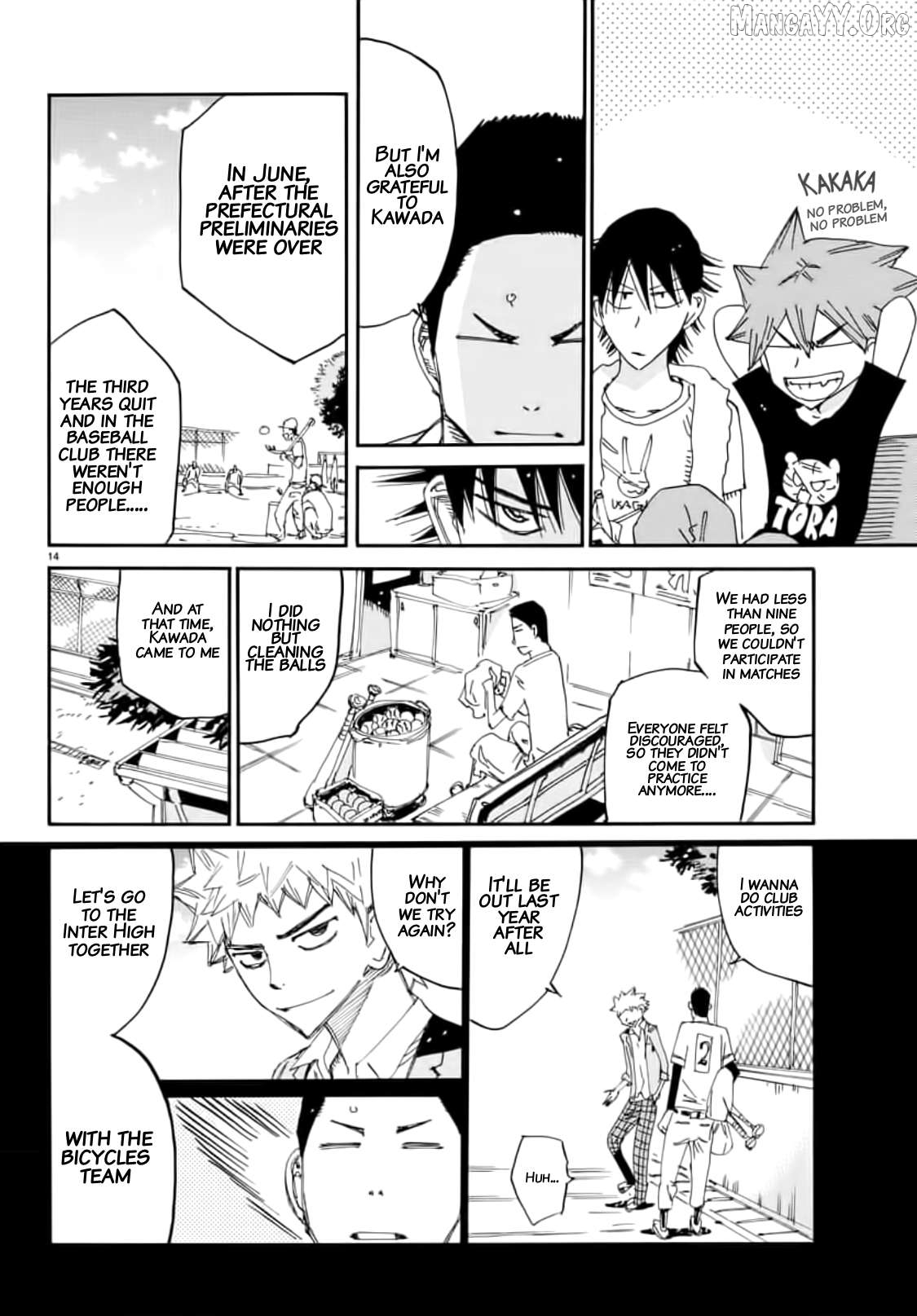 Yowamushi Pedal Chapter 648 - page 13