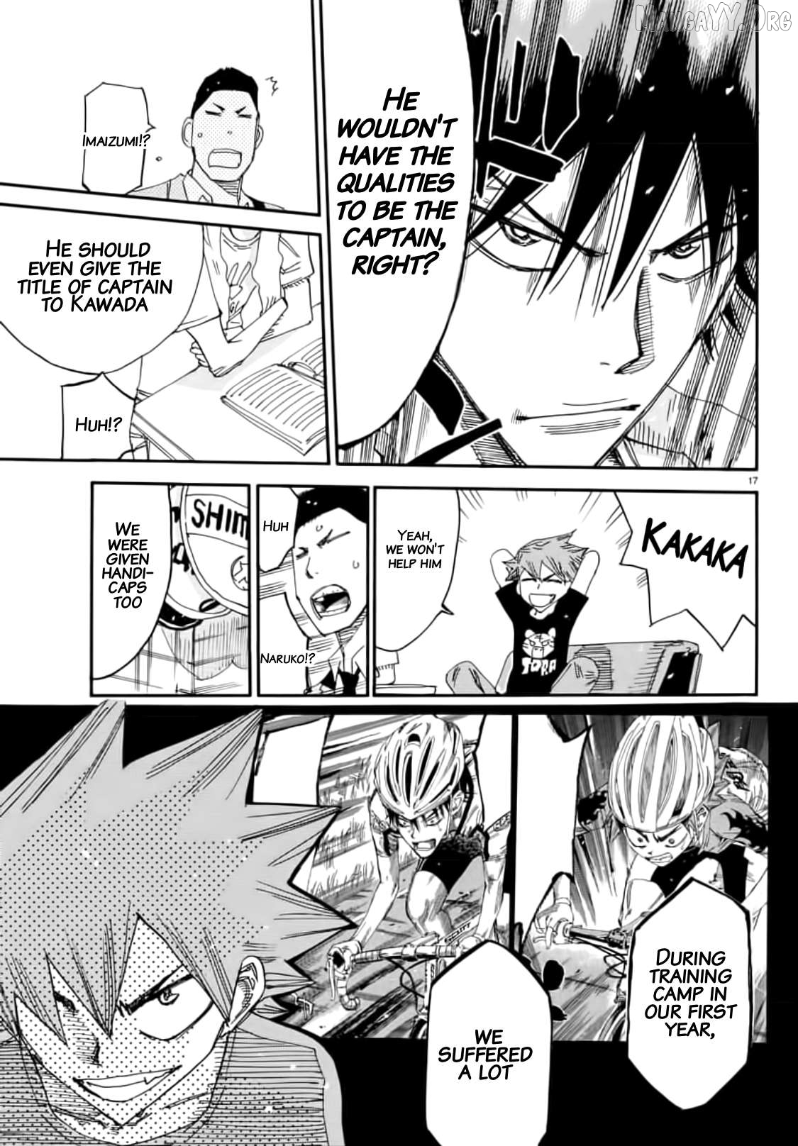 Yowamushi Pedal Chapter 648 - page 16