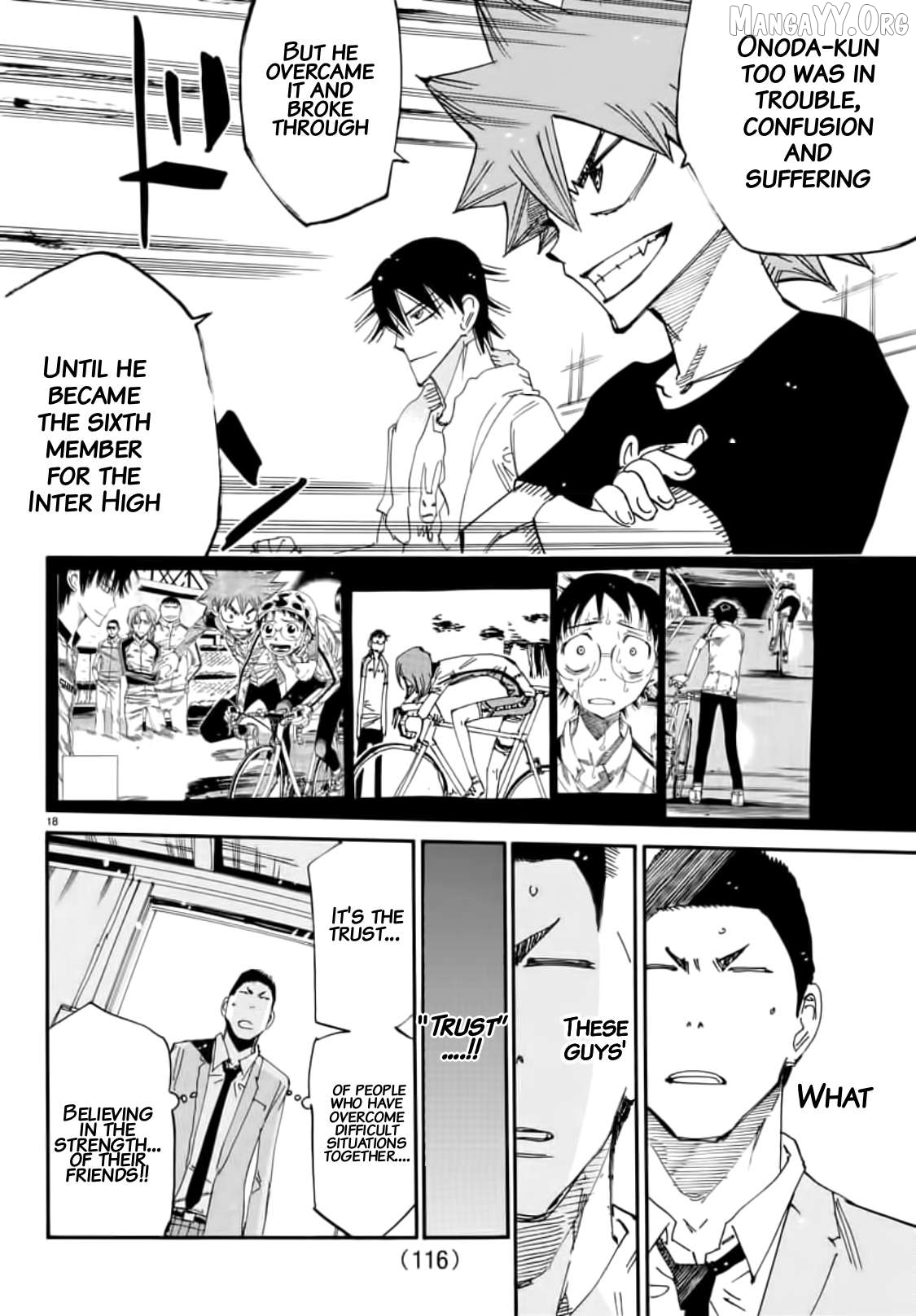 Yowamushi Pedal Chapter 648 - page 17