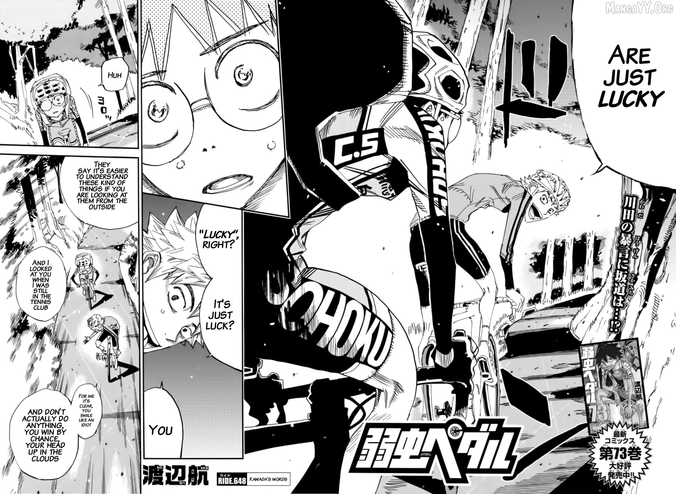 Yowamushi Pedal Chapter 648 - page 2