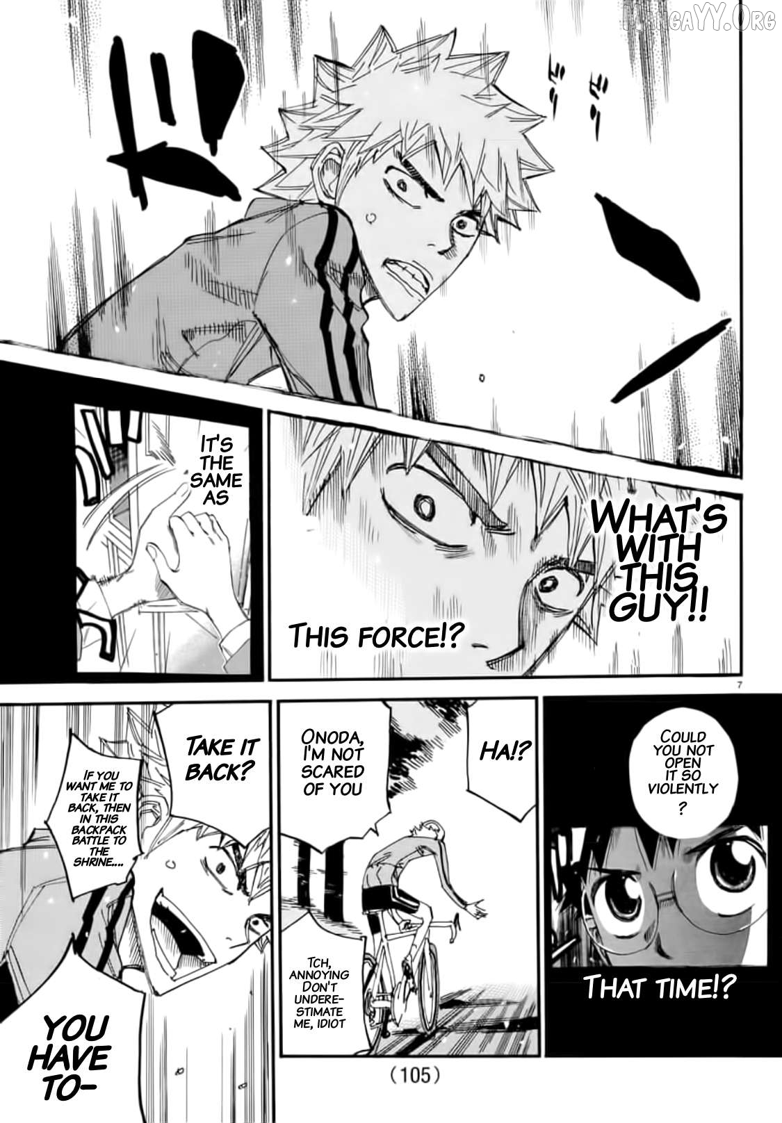 Yowamushi Pedal Chapter 648 - page 6