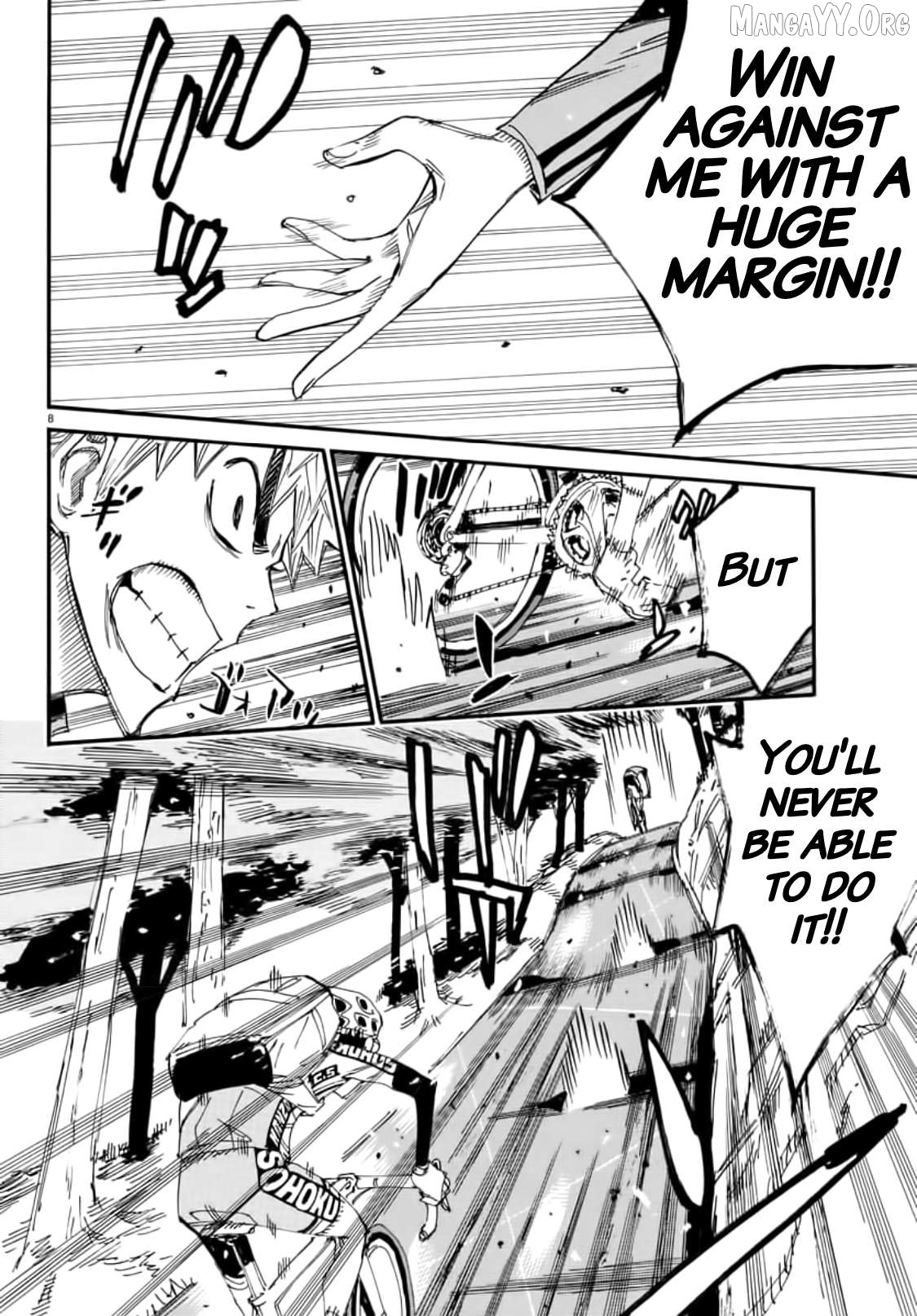 Yowamushi Pedal Chapter 648 - page 7