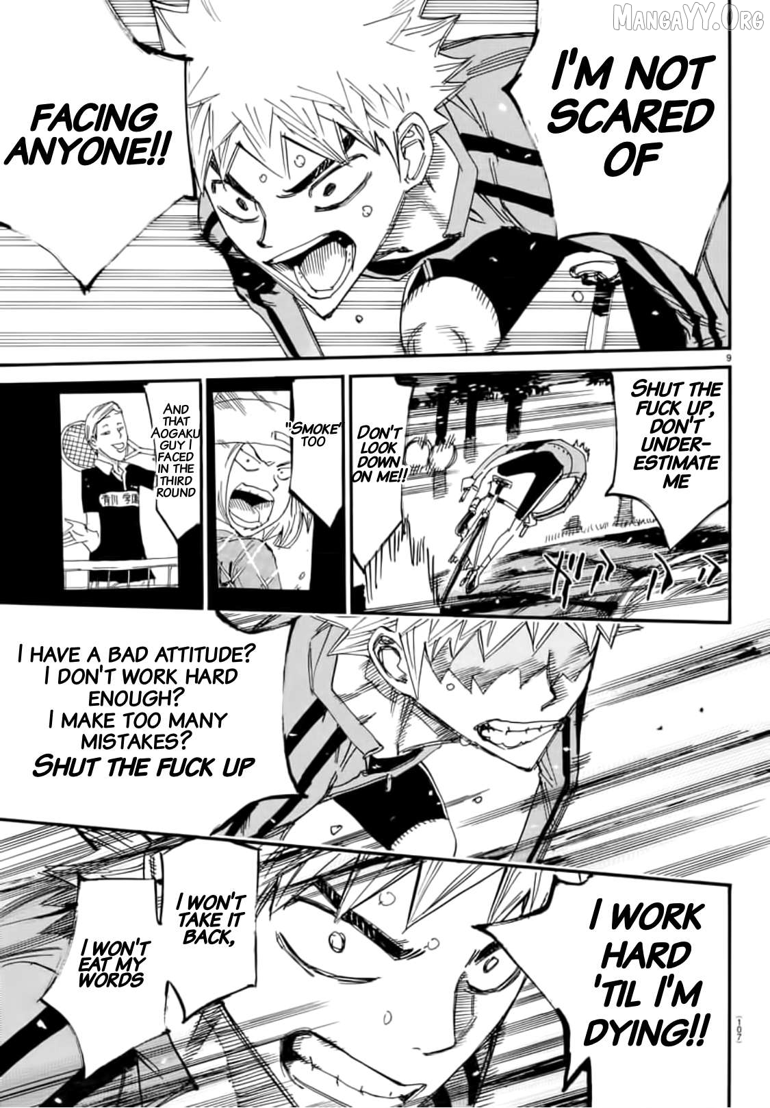 Yowamushi Pedal Chapter 648 - page 8