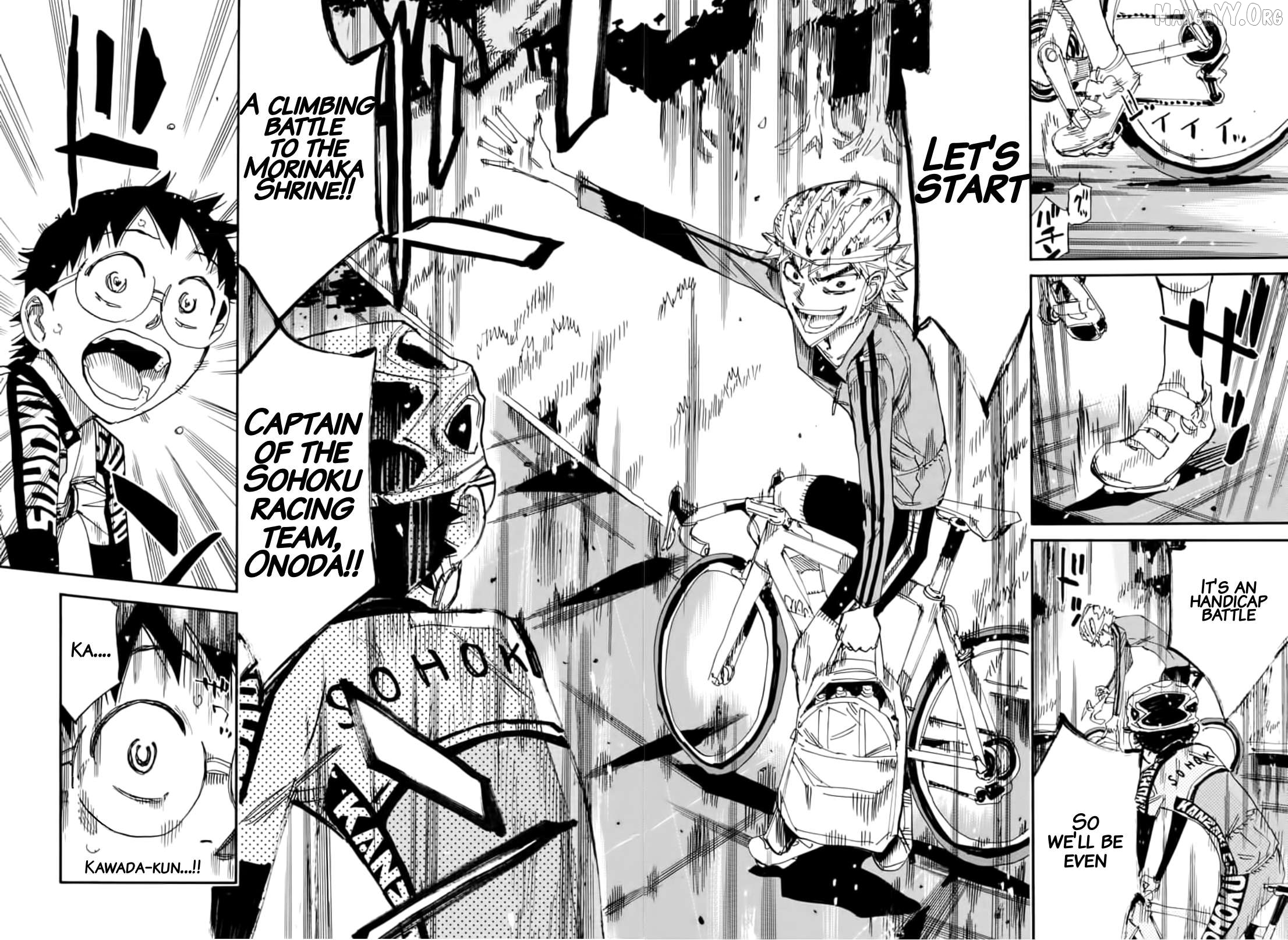 Yowamushi Pedal Chapter 647 - page 2