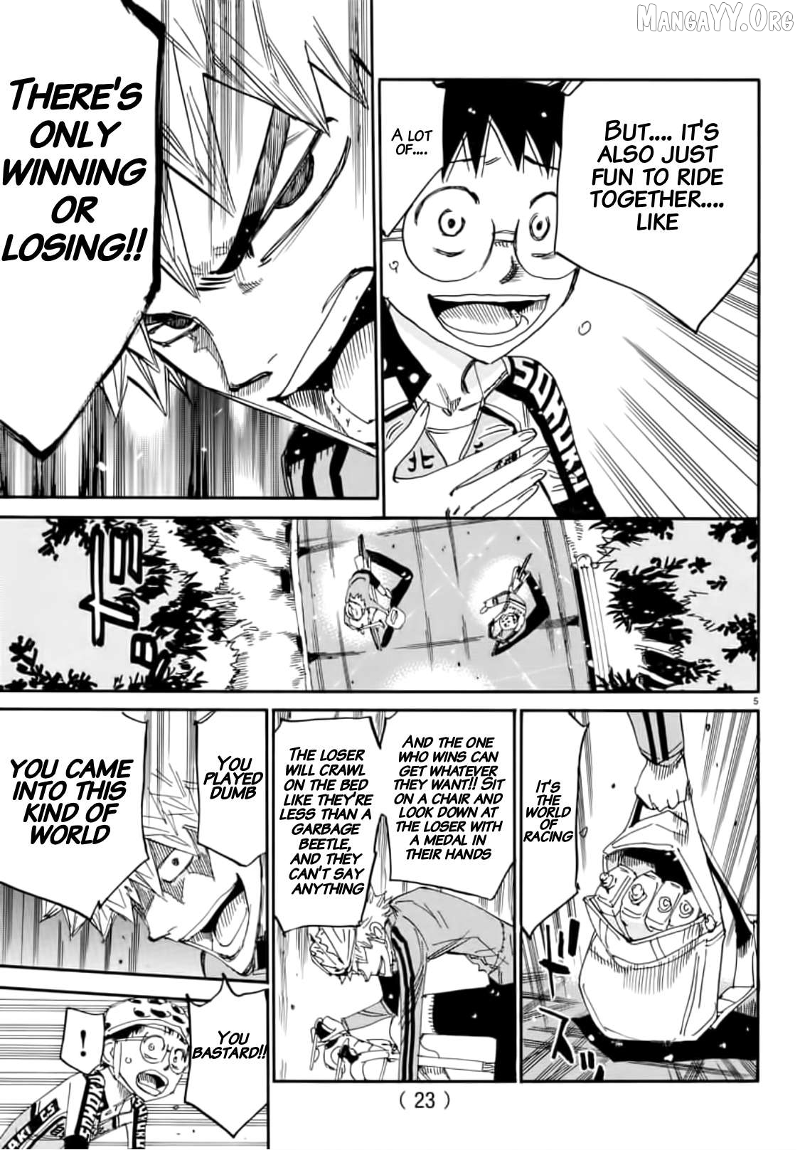 Yowamushi Pedal Chapter 647 - page 4