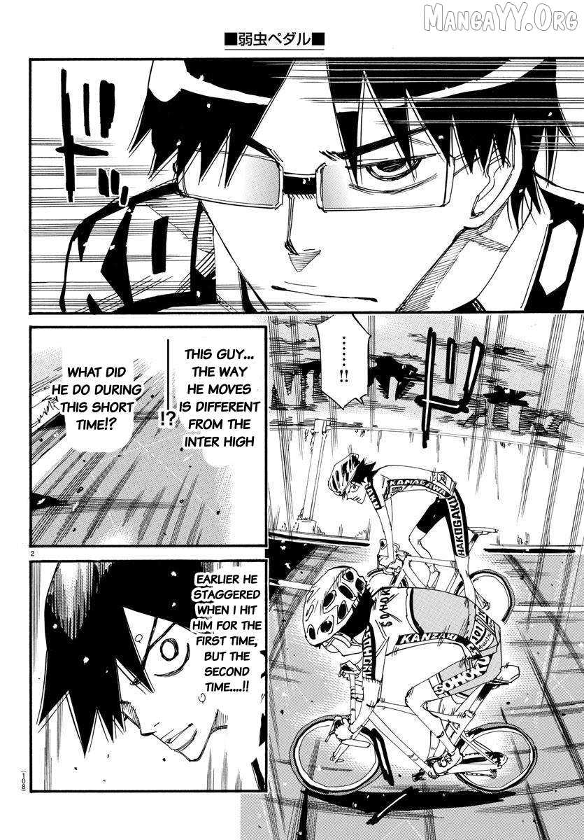 Yowamushi Pedal Chapter 617 - page 2