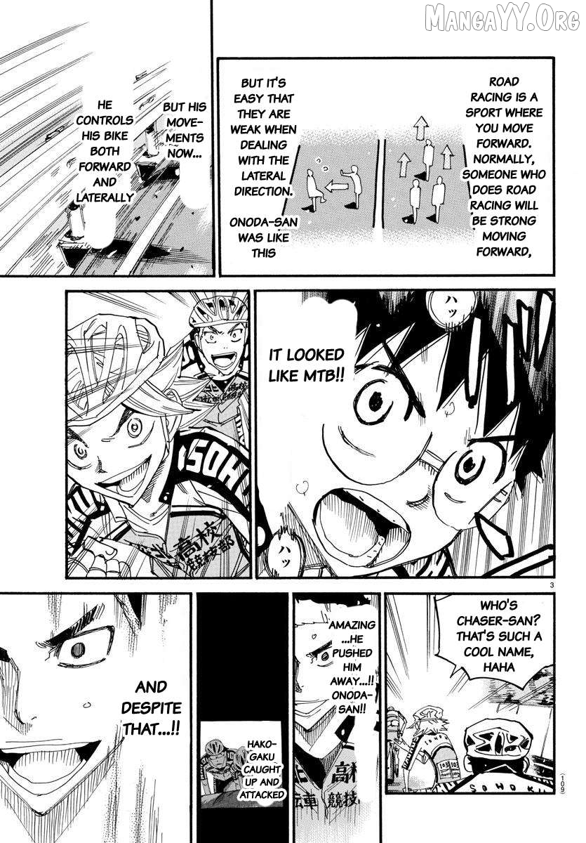 Yowamushi Pedal Chapter 617 - page 3