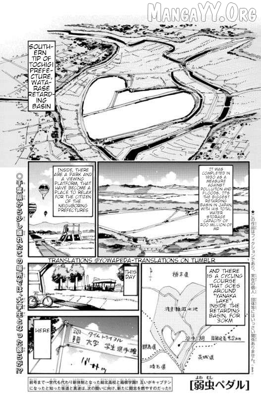 Yowamushi Pedal Chapter 610 - page 2