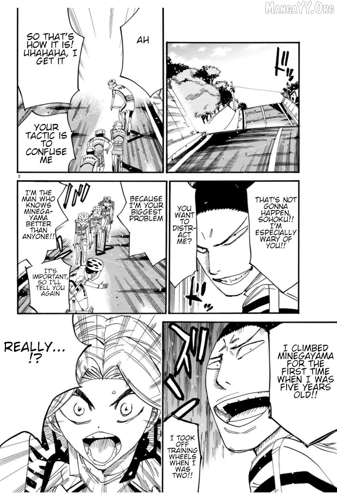 Yowamushi Pedal Chapter 616 - page 4