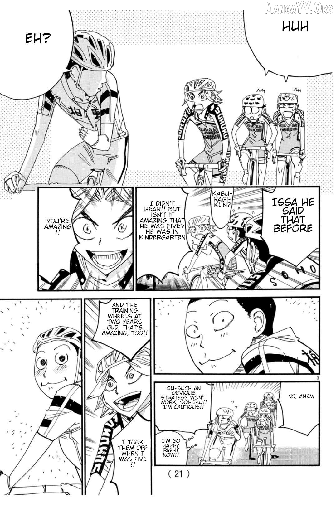 Yowamushi Pedal Chapter 616 - page 5