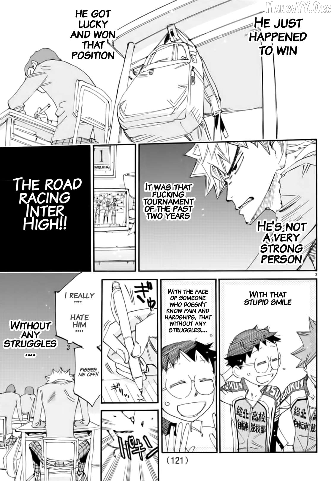 Yowamushi Pedal Chapter 646 - page 4