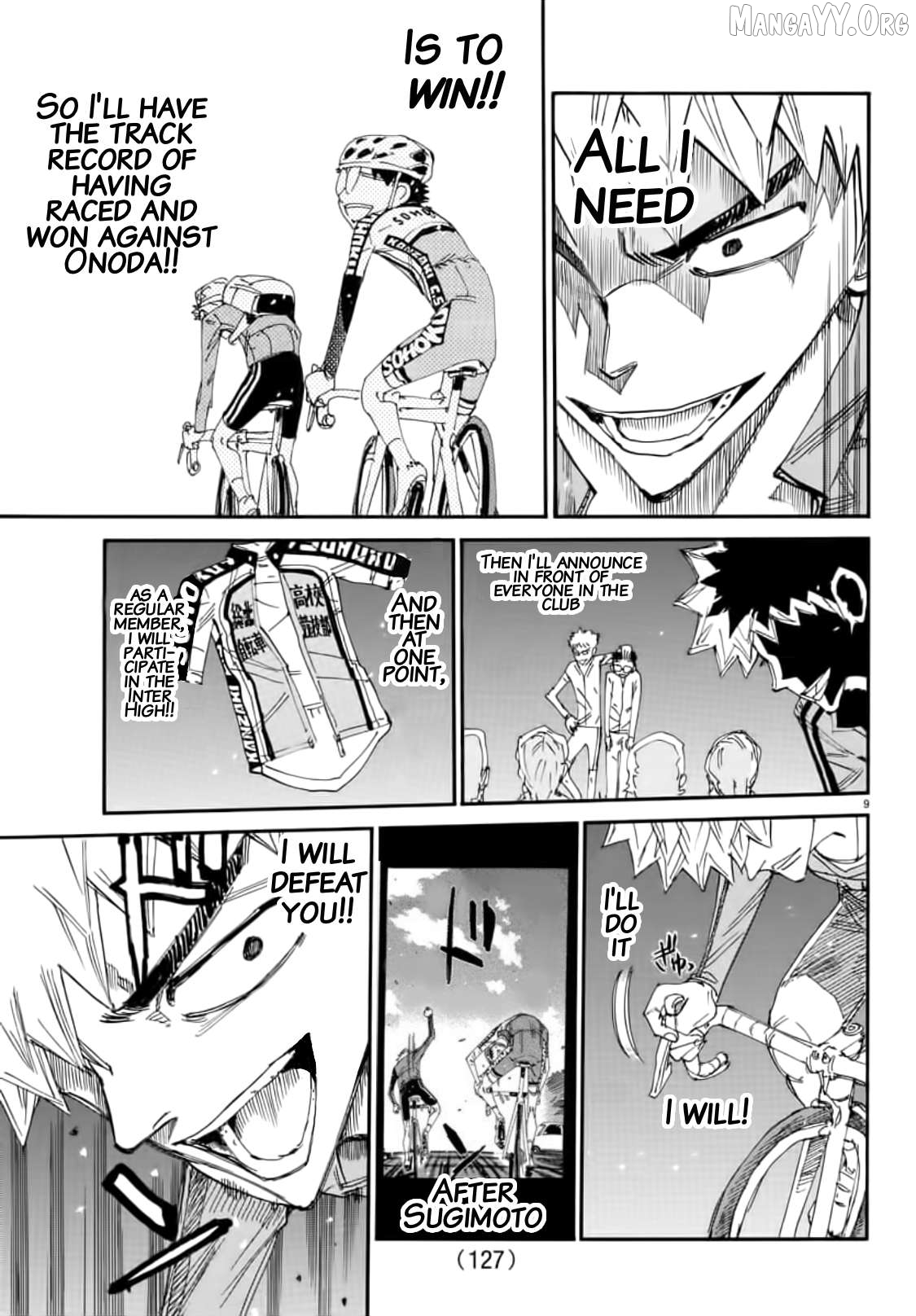Yowamushi Pedal Chapter 646 - page 8