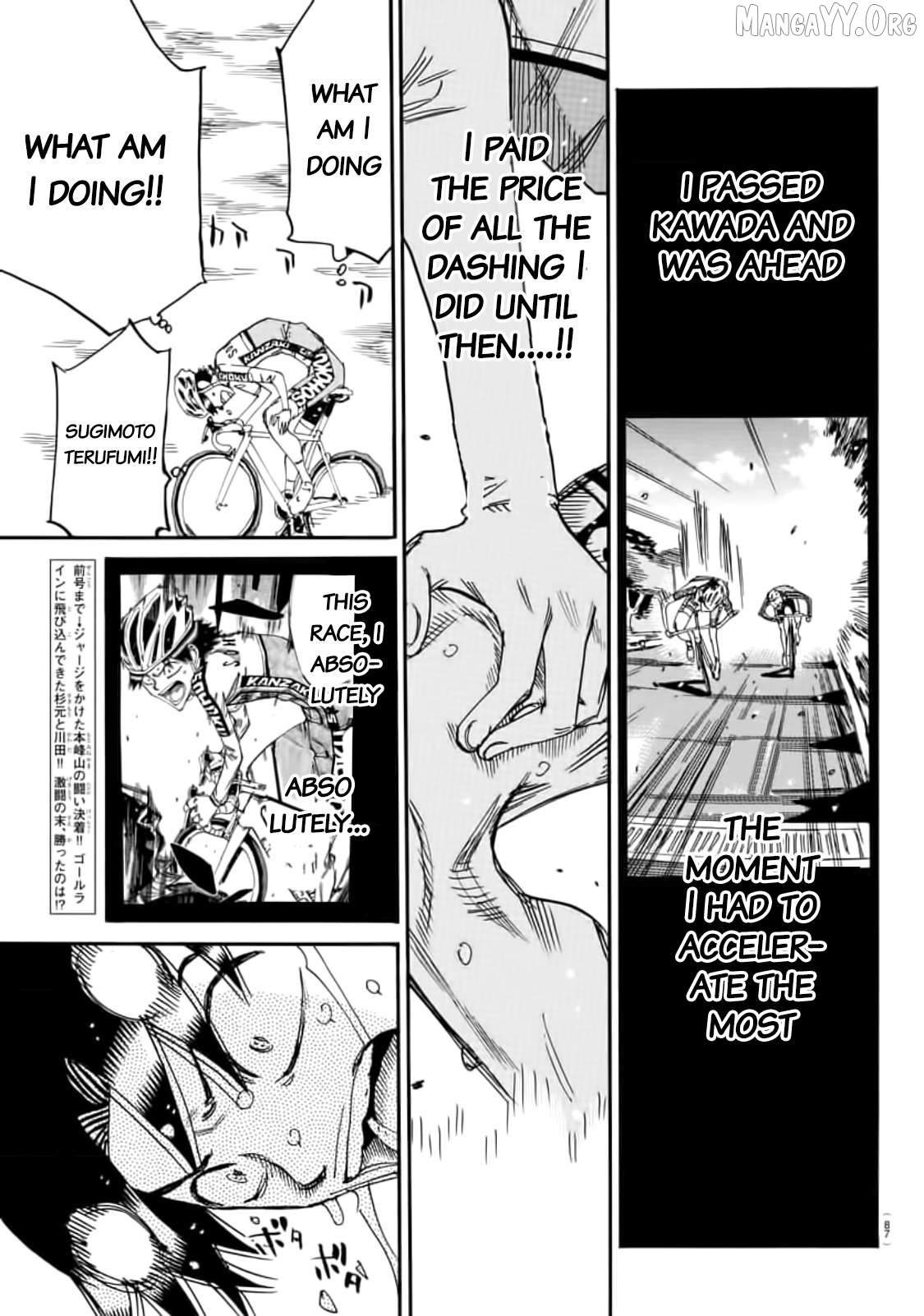Yowamushi Pedal Chapter 644 - page 4