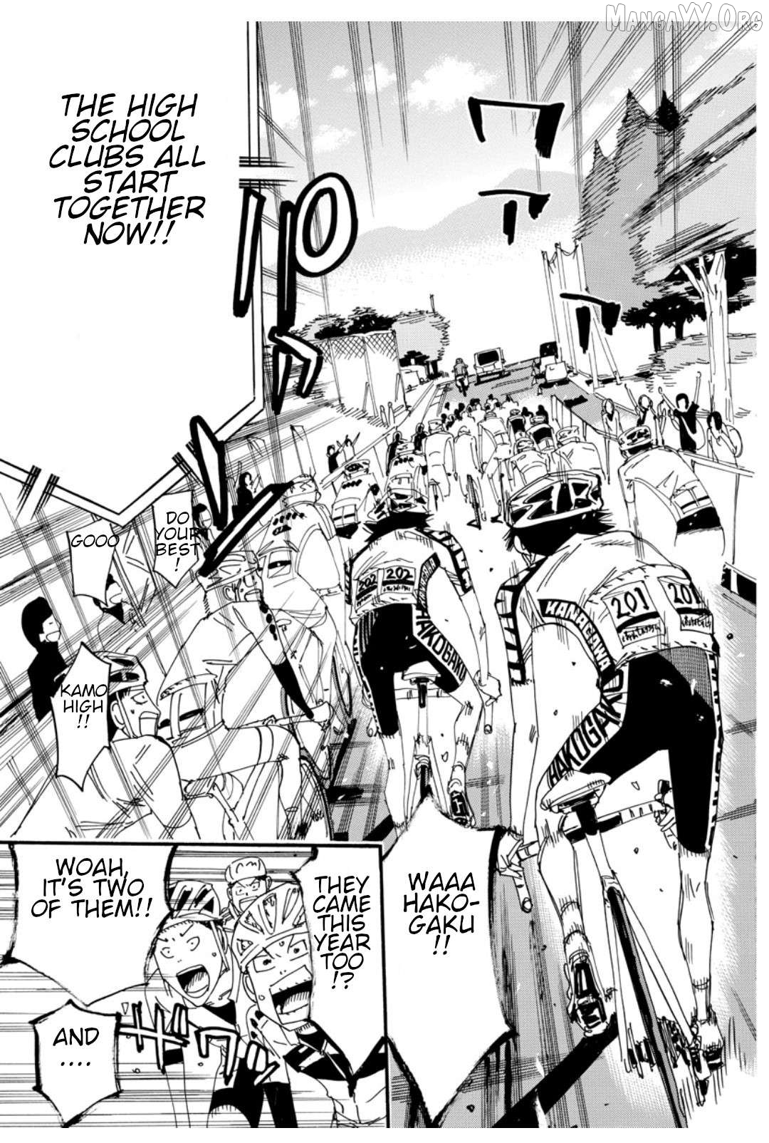 Yowamushi Pedal Chapter 614 - page 16