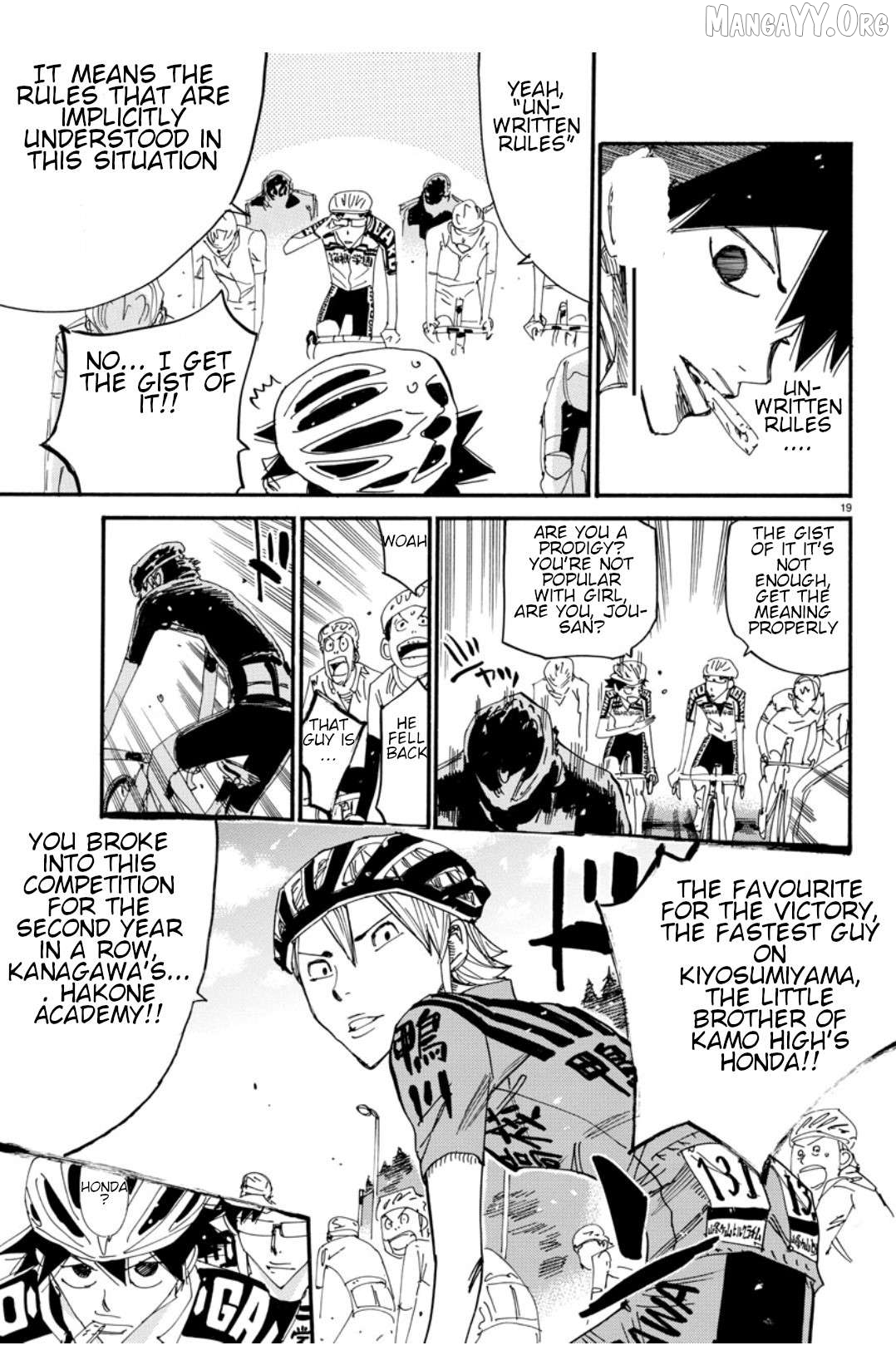 Yowamushi Pedal Chapter 614 - page 20