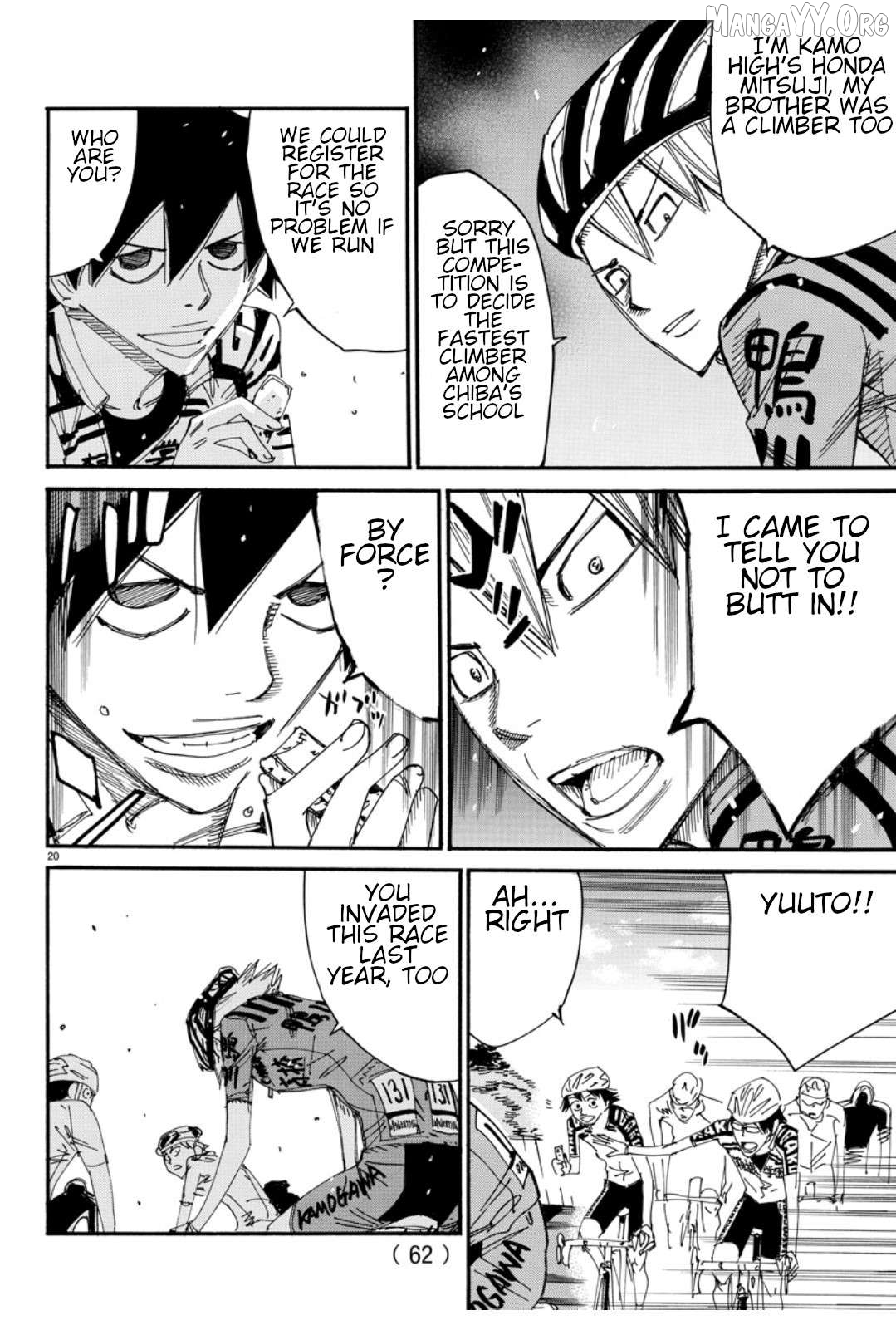 Yowamushi Pedal Chapter 614 - page 21