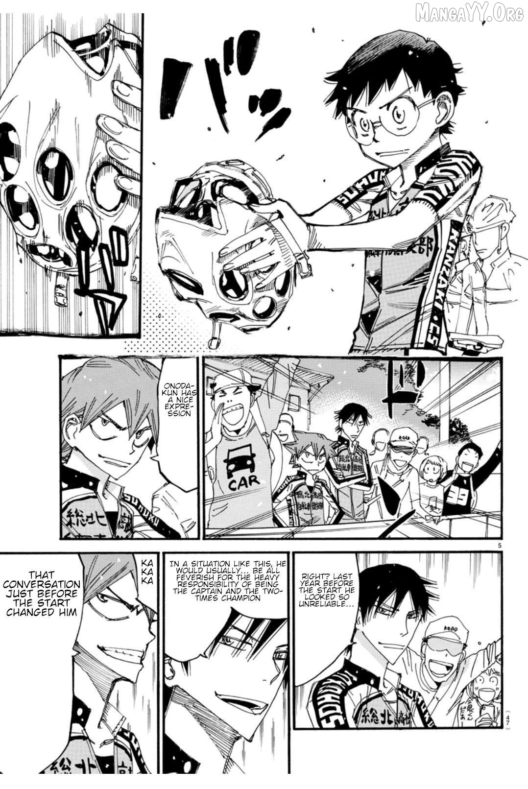 Yowamushi Pedal Chapter 614 - page 6