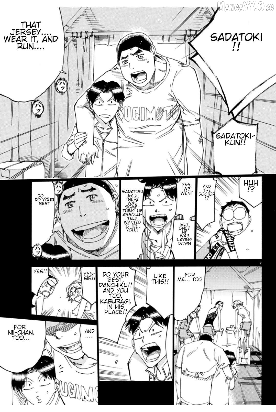Yowamushi Pedal Chapter 614 - page 8