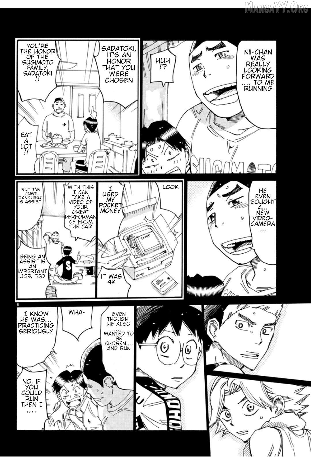 Yowamushi Pedal Chapter 614 - page 9