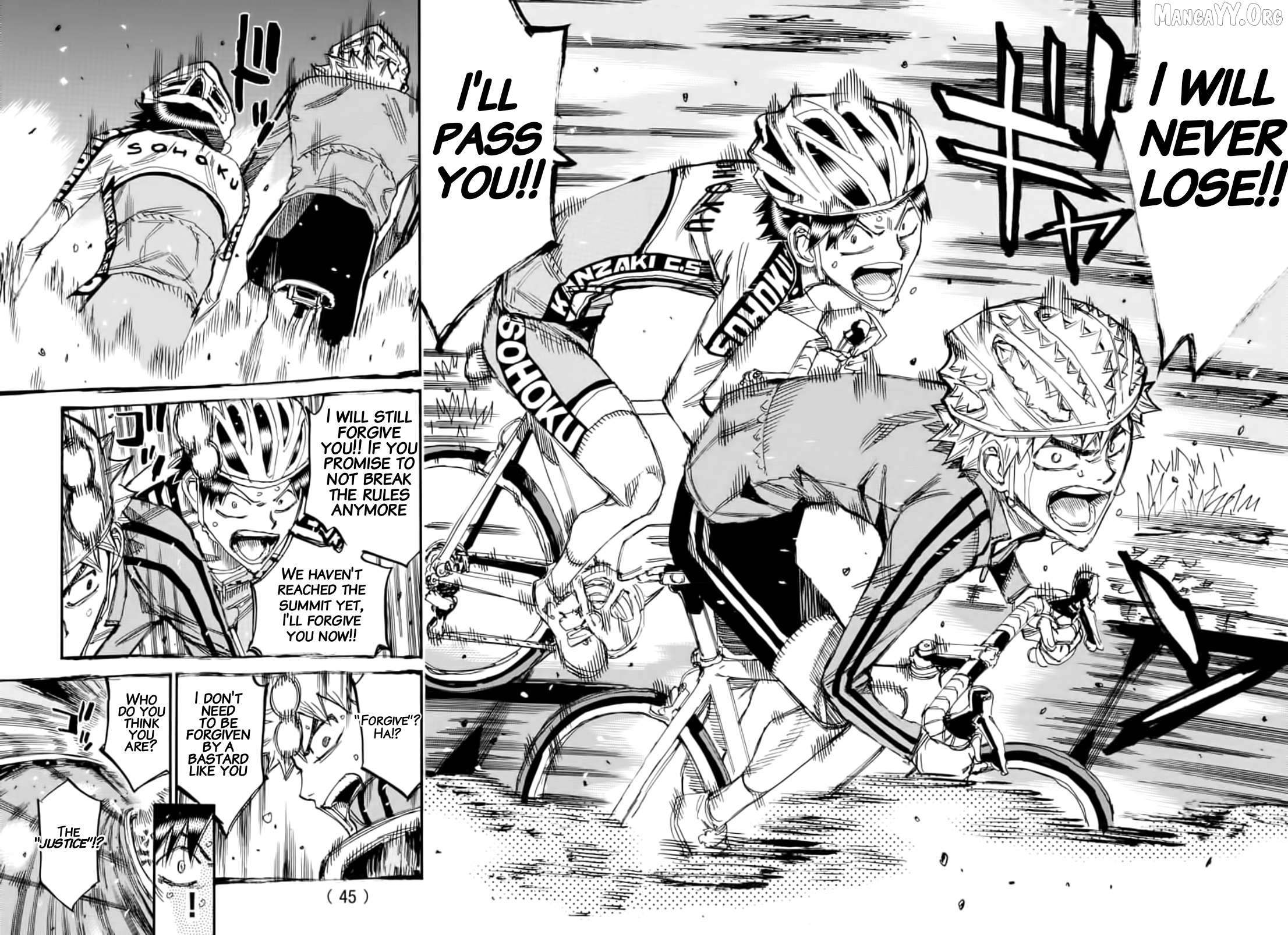 Yowamushi Pedal Chapter 643 - page 3