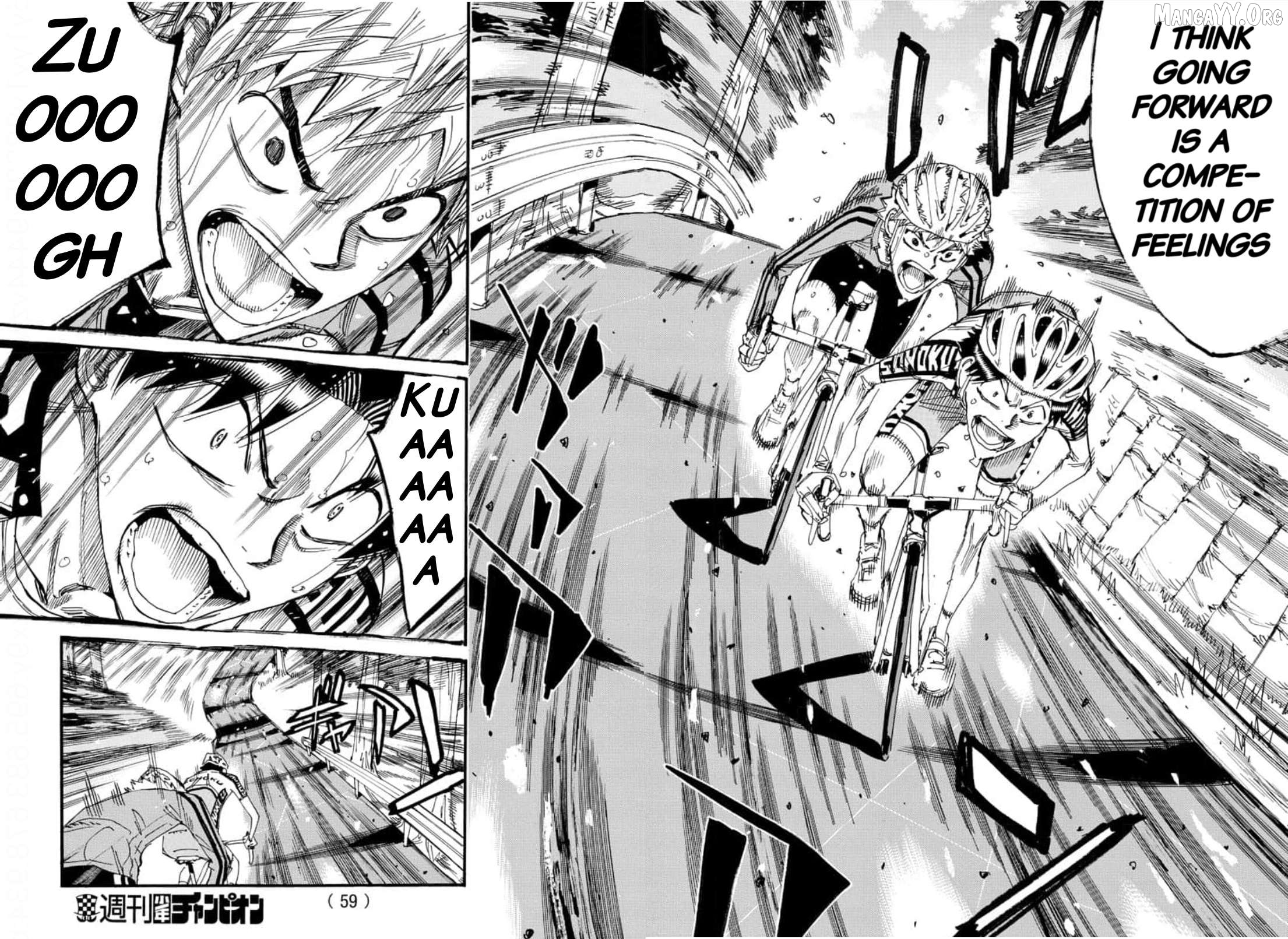 Yowamushi Pedal Chapter 641 - page 3