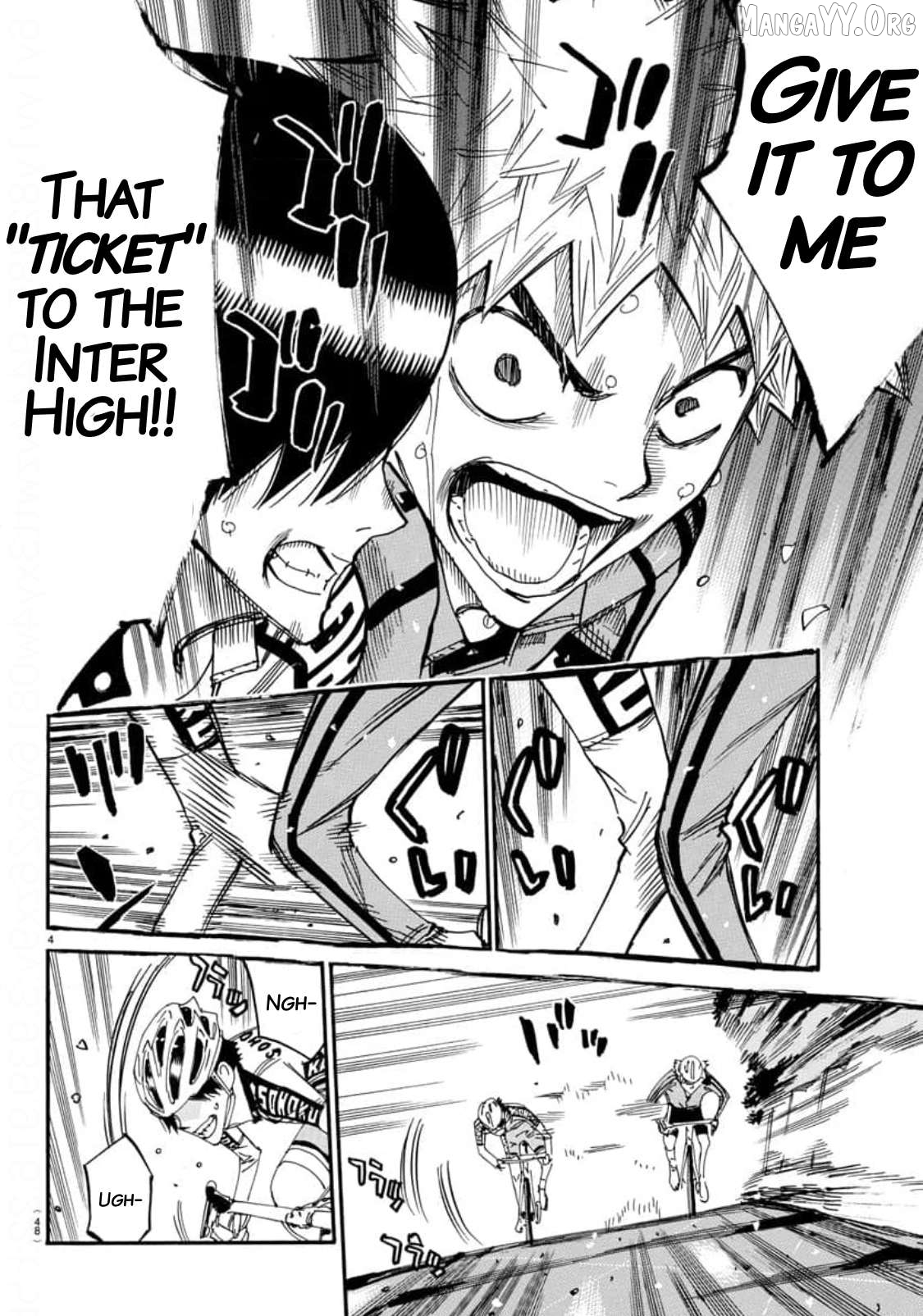 Yowamushi Pedal Chapter 640 - page 3