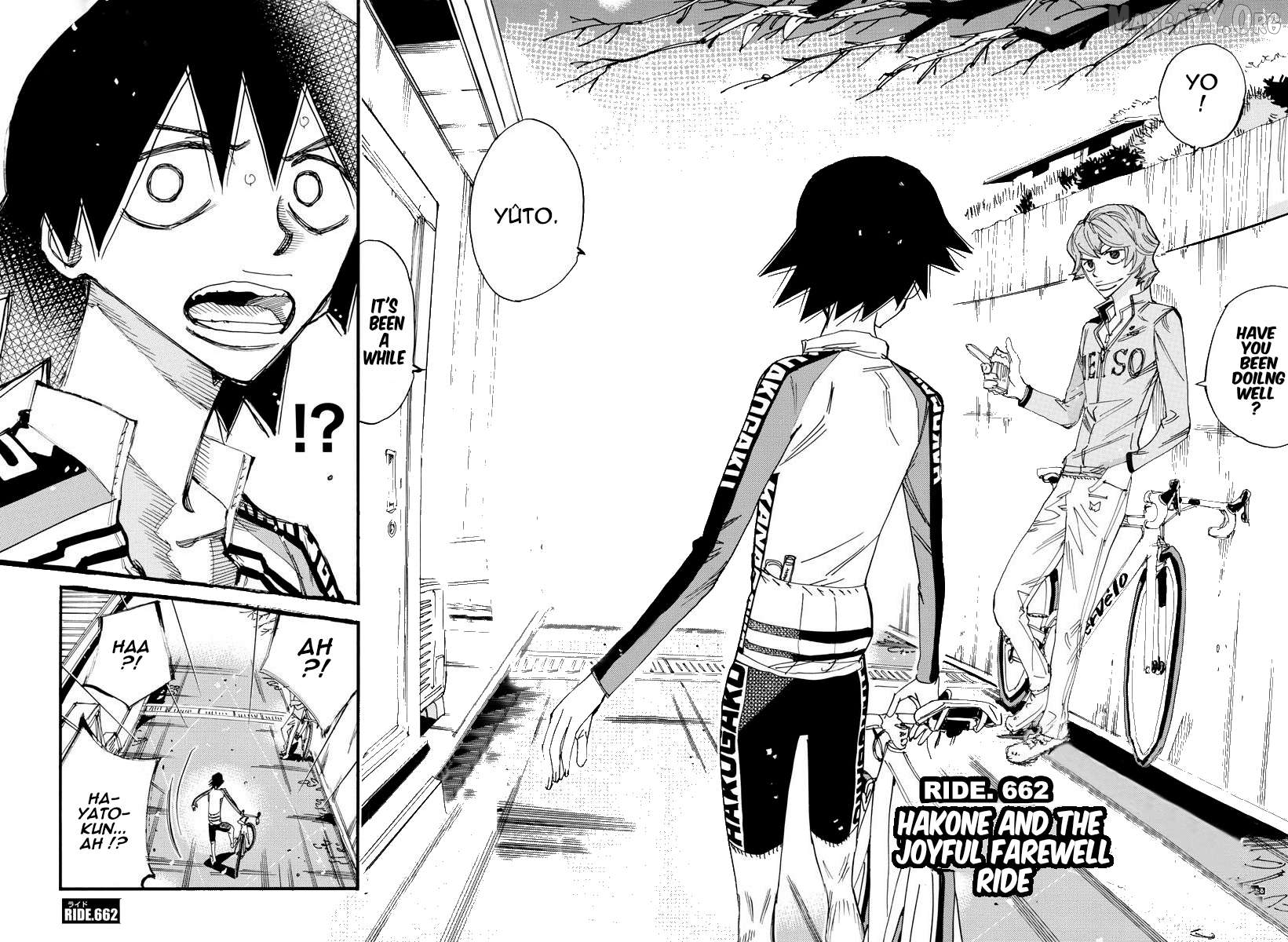 Yowamushi Pedal Chapter 662 - page 4