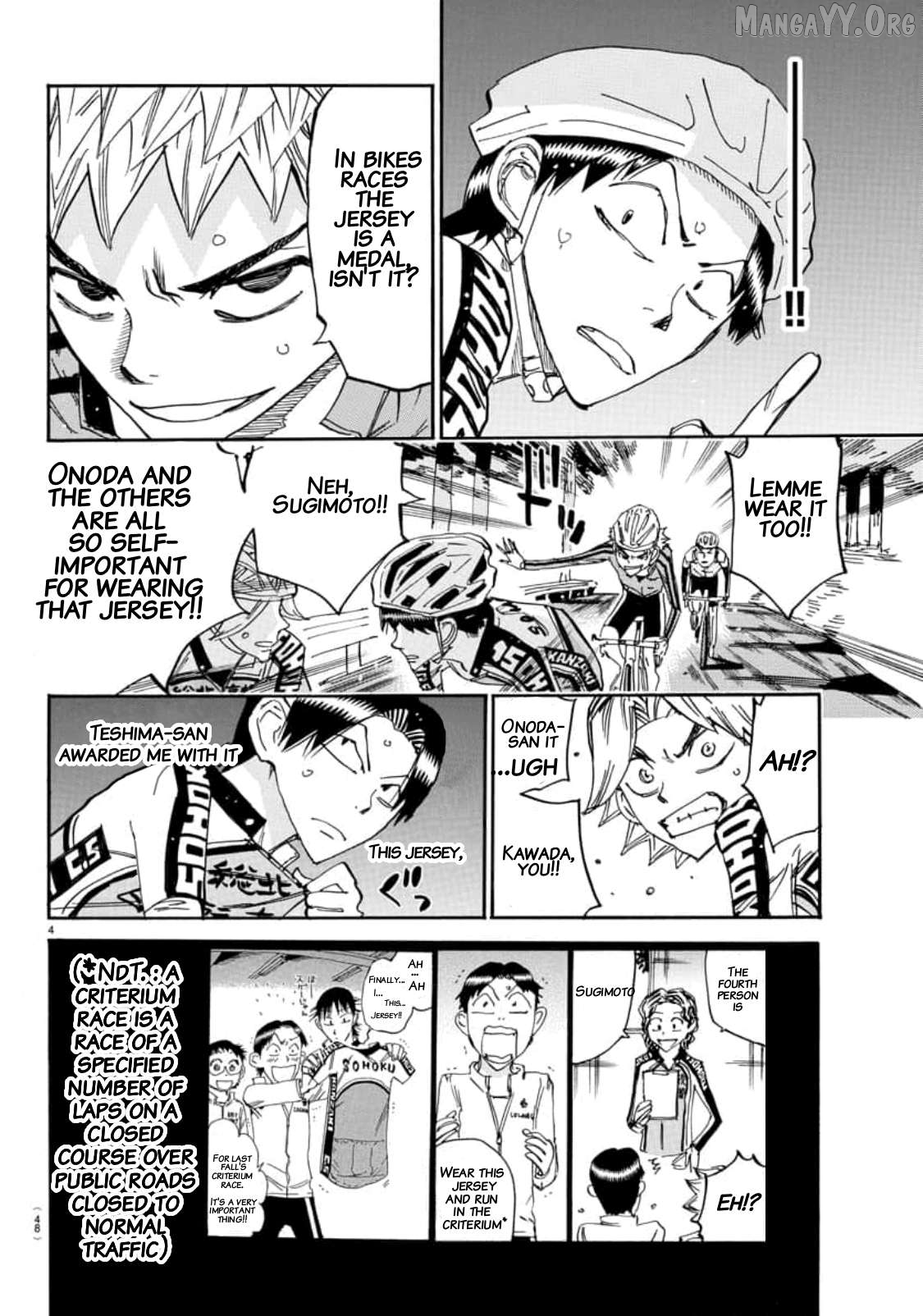 Yowamushi Pedal Chapter 639 - page 3