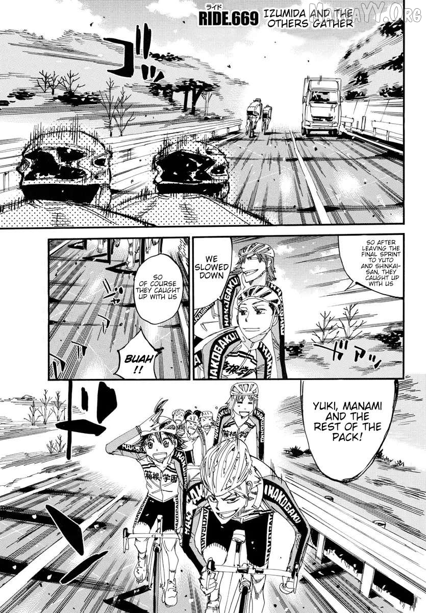 Yowamushi Pedal Chapter 669 - page 1