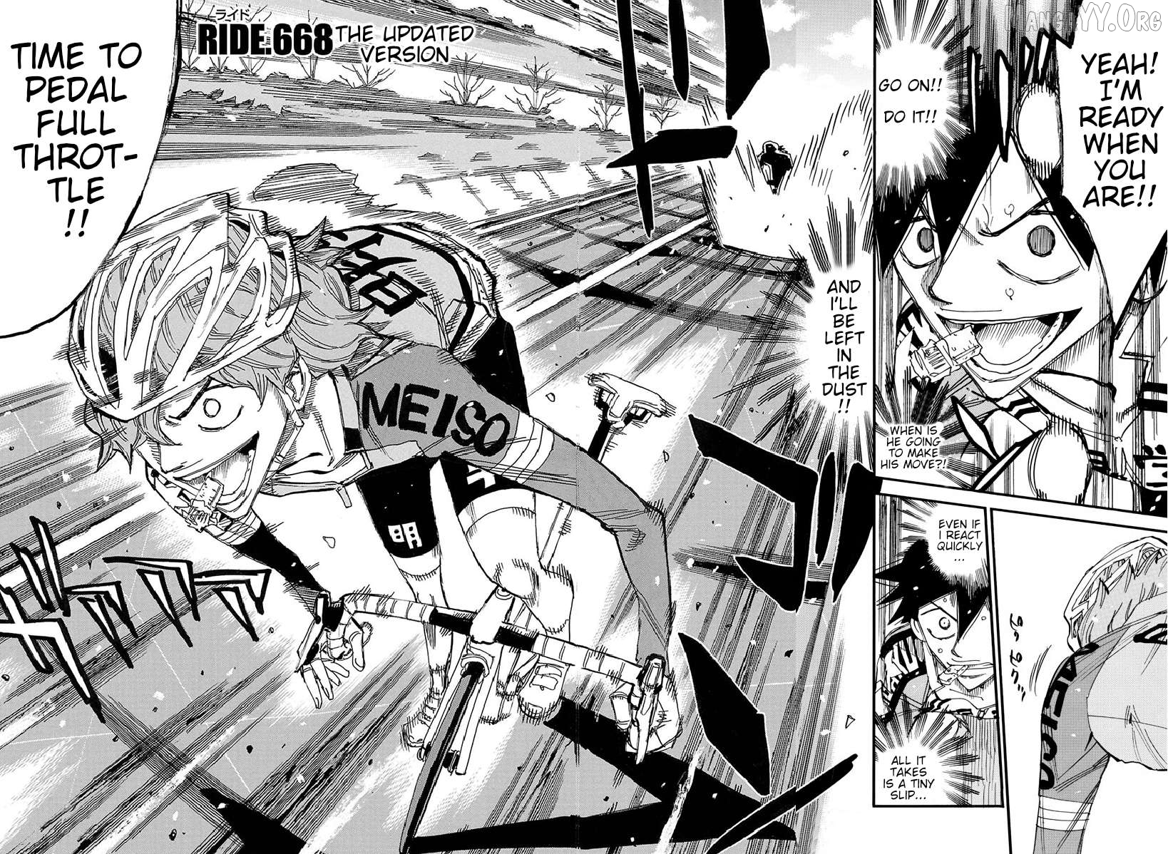 Yowamushi Pedal Chapter 668 - page 3