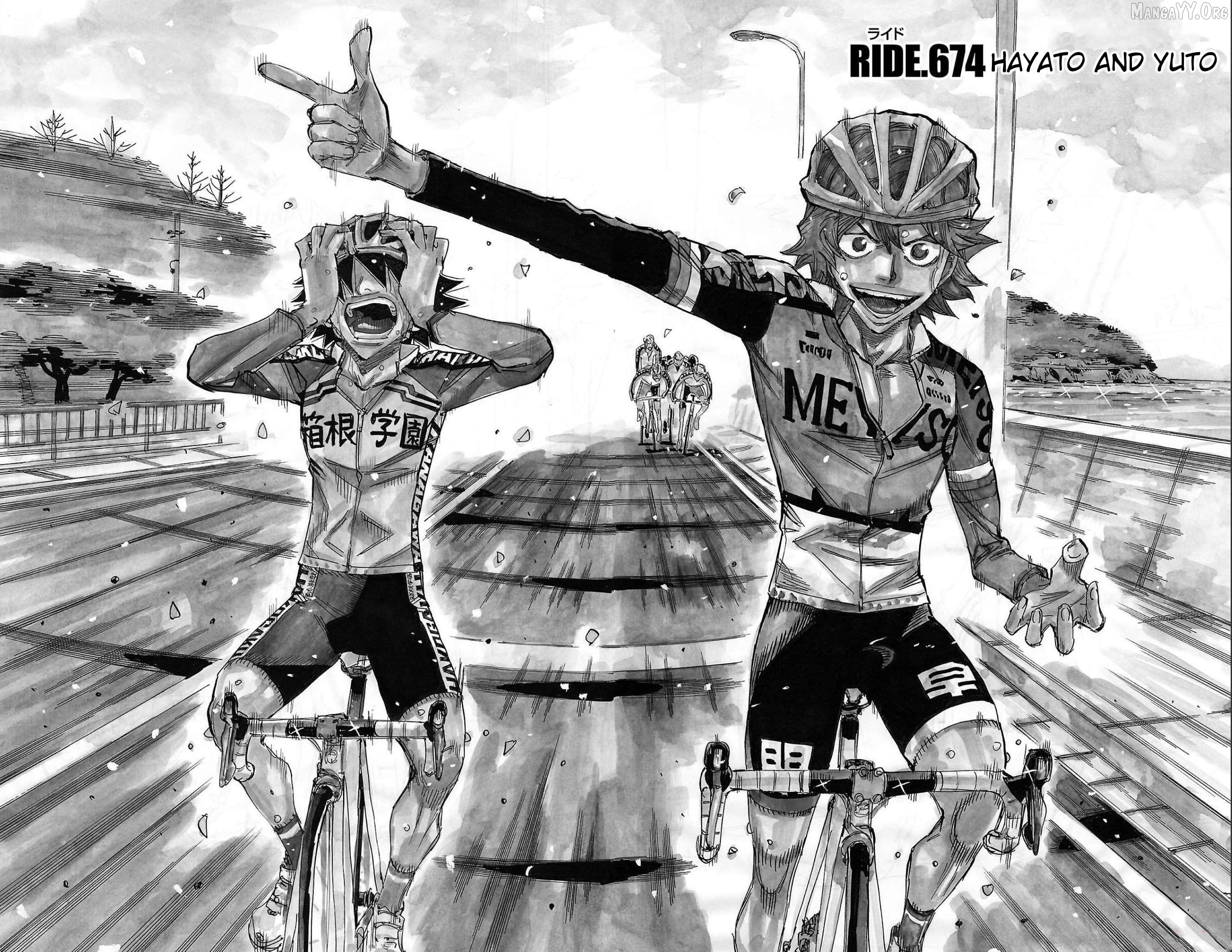 Yowamushi Pedal Chapter 674 - page 3