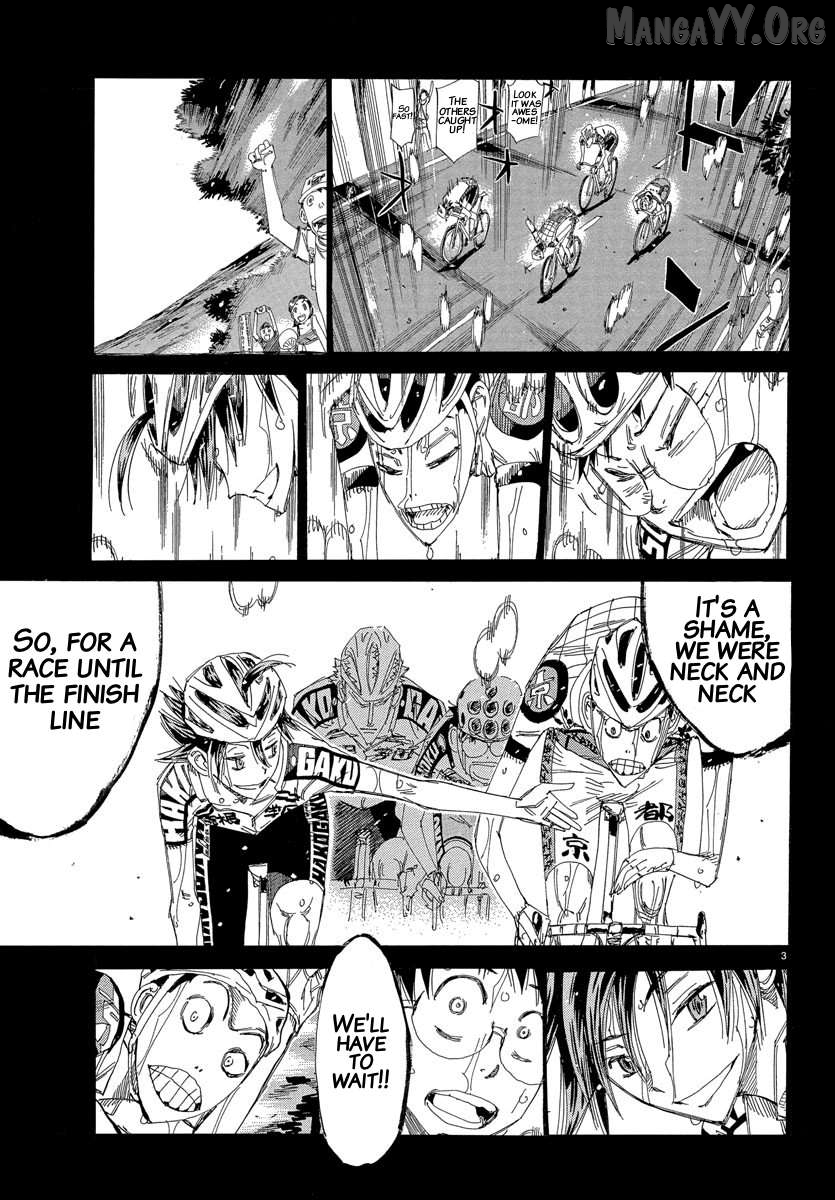 Yowamushi Pedal Chapter 636 - page 3