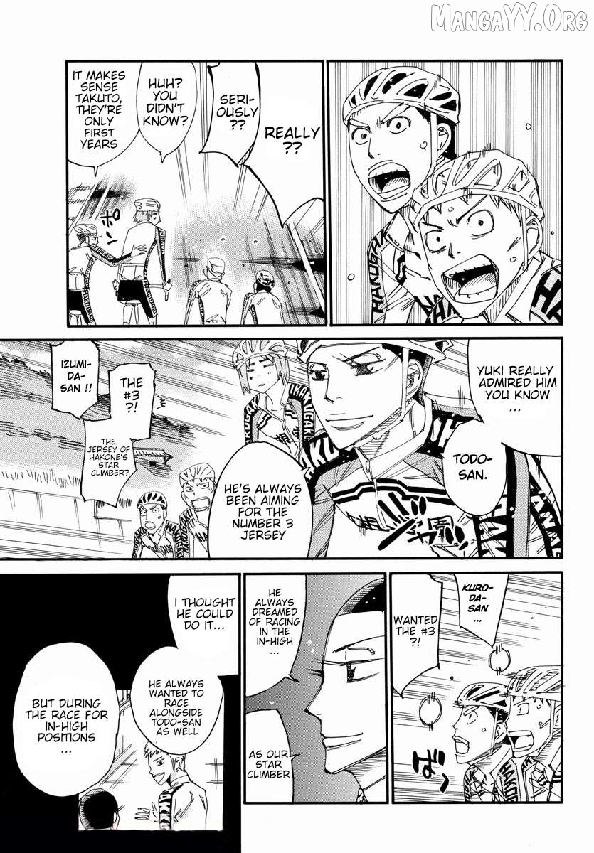 Yowamushi Pedal Chapter 675 - page 4