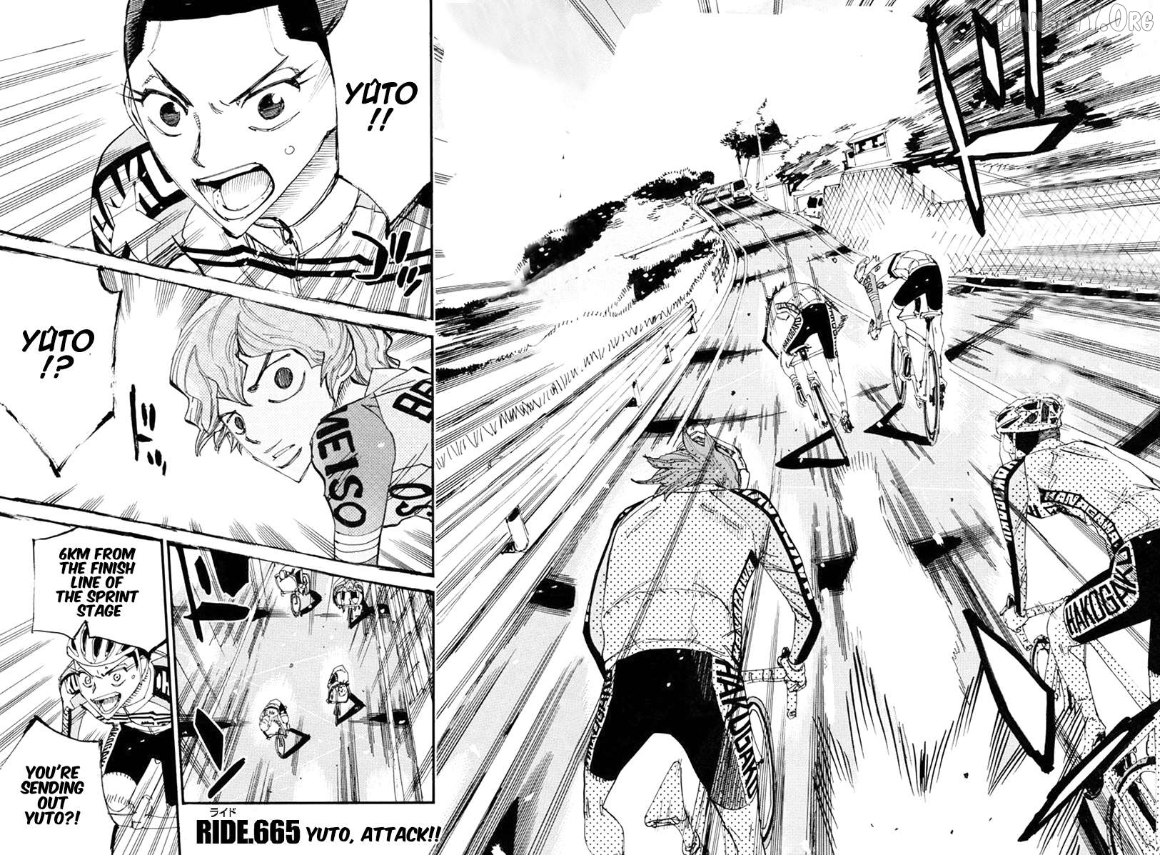 Yowamushi Pedal Chapter 665 - page 2